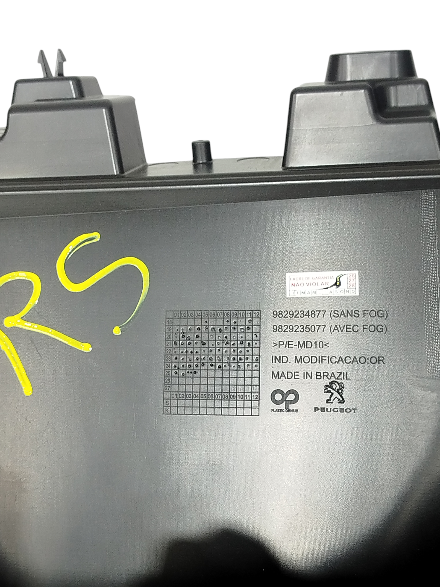 Parachoque Dianteiro Inferior Peugeot 2008 2020 A 2023 Preto 2
