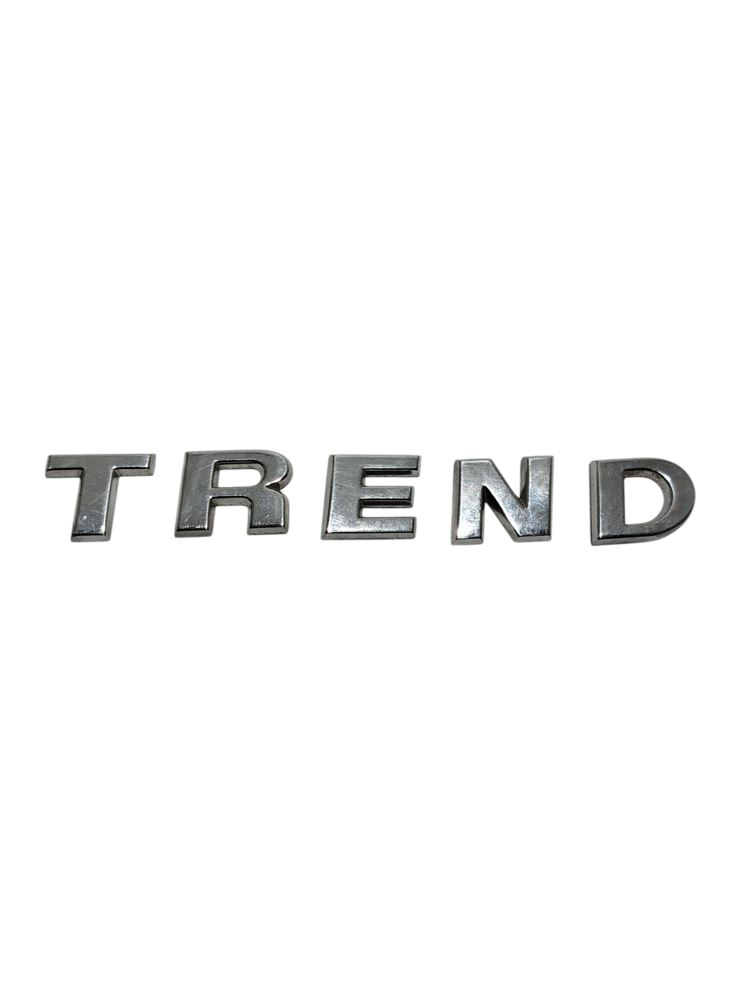 Emblema letreiro TREND Fox 1.0 2014 Original Cromada 1