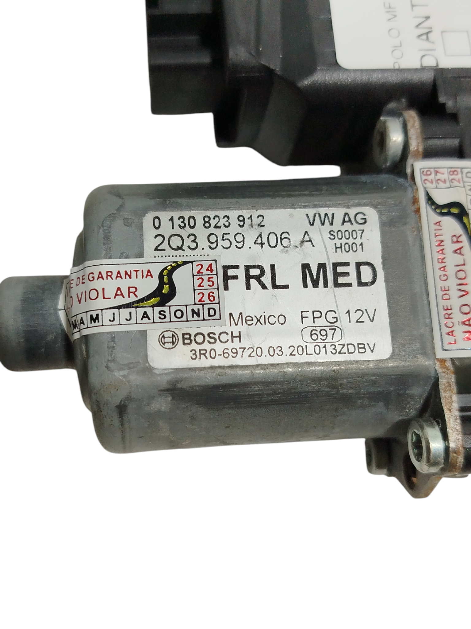 Motor Vidr Elet Diant Direito Vw Polo 2018 a 2023 1137329036 1