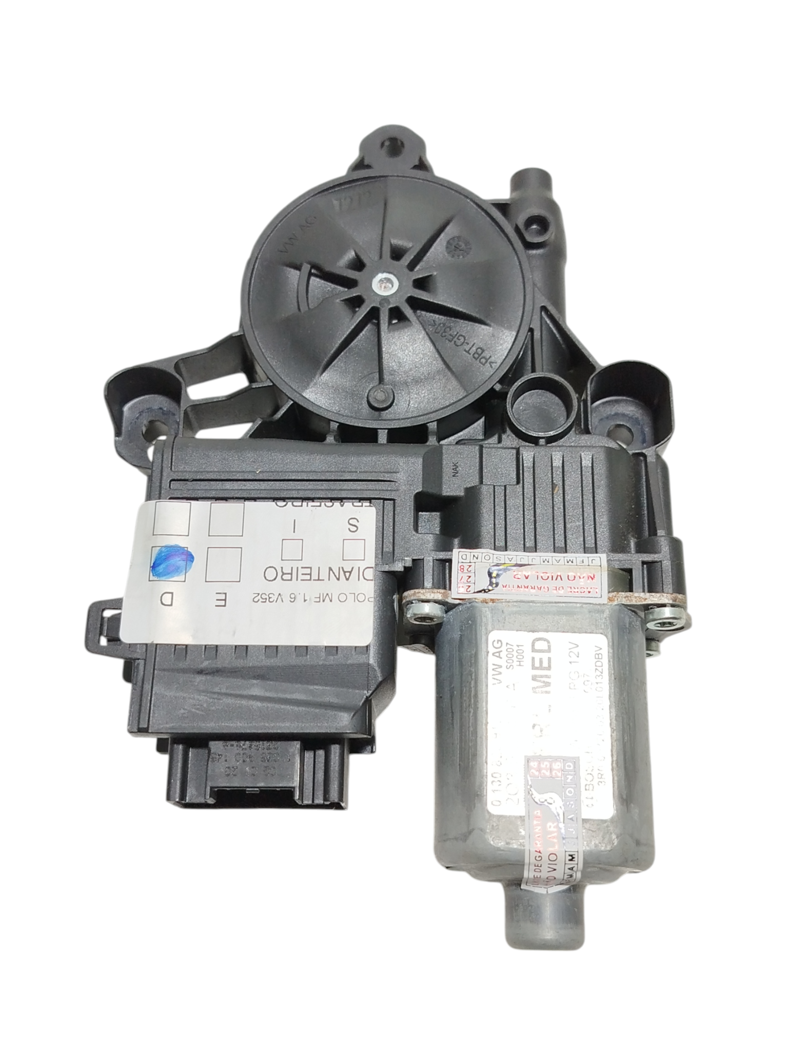 Motor Vidr Elet Diant Direito Vw Polo 2018 a 2023 1137329036 6