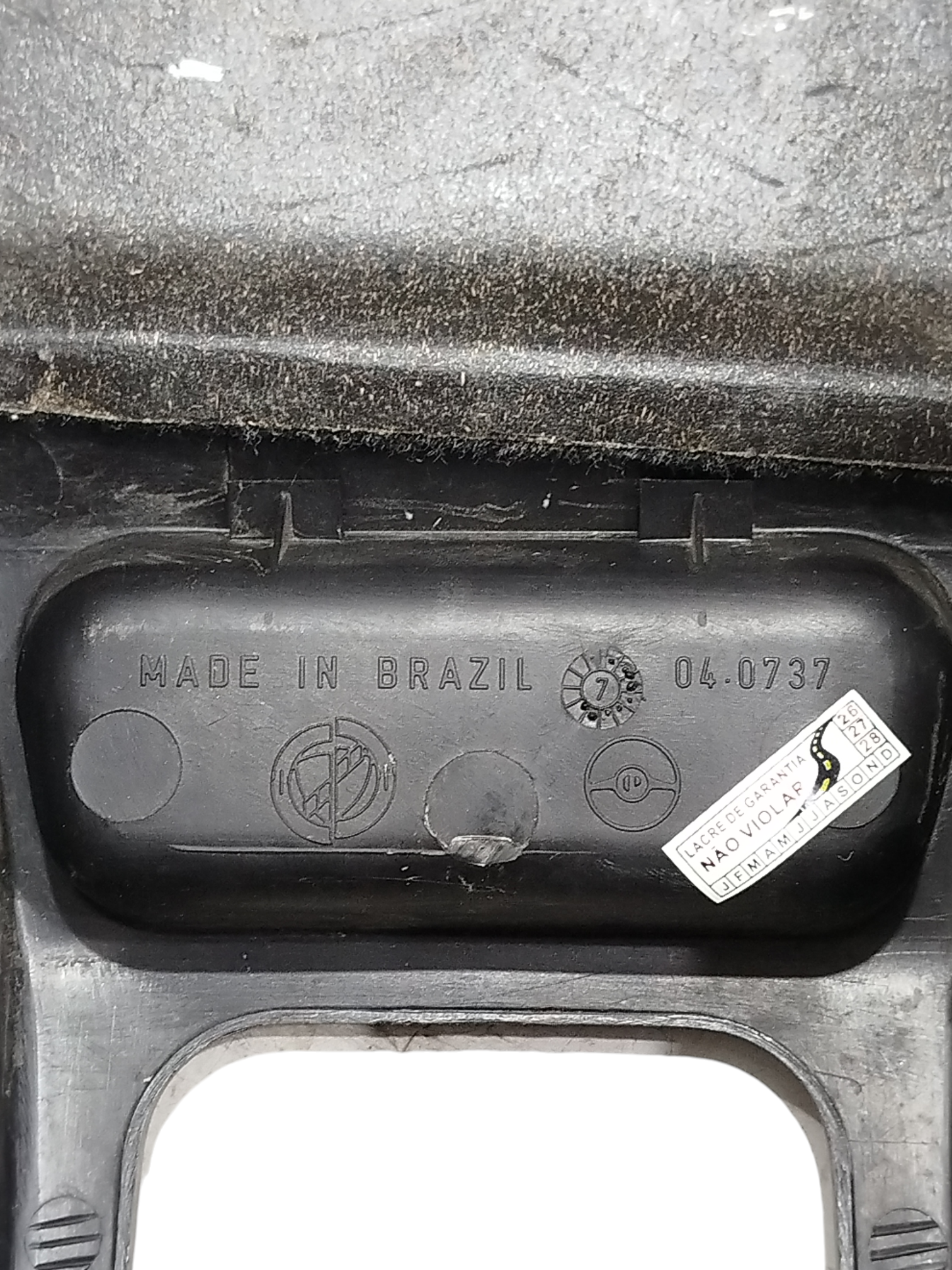 Console Central Fiat Uno 1996 A 2005 040737 Original 1