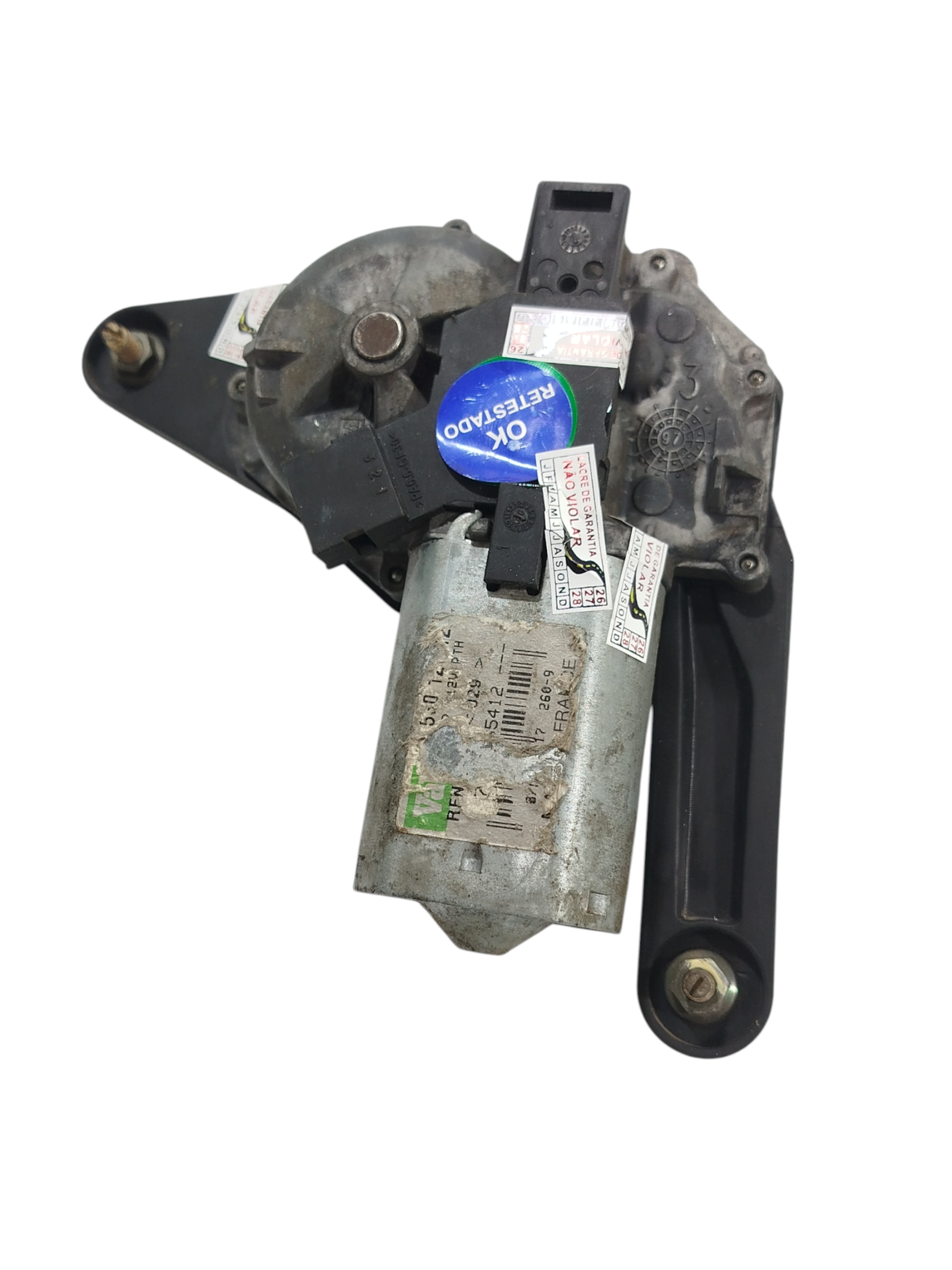 Motor Limpador Traseiro Renault Clio 2001 a 2011 5