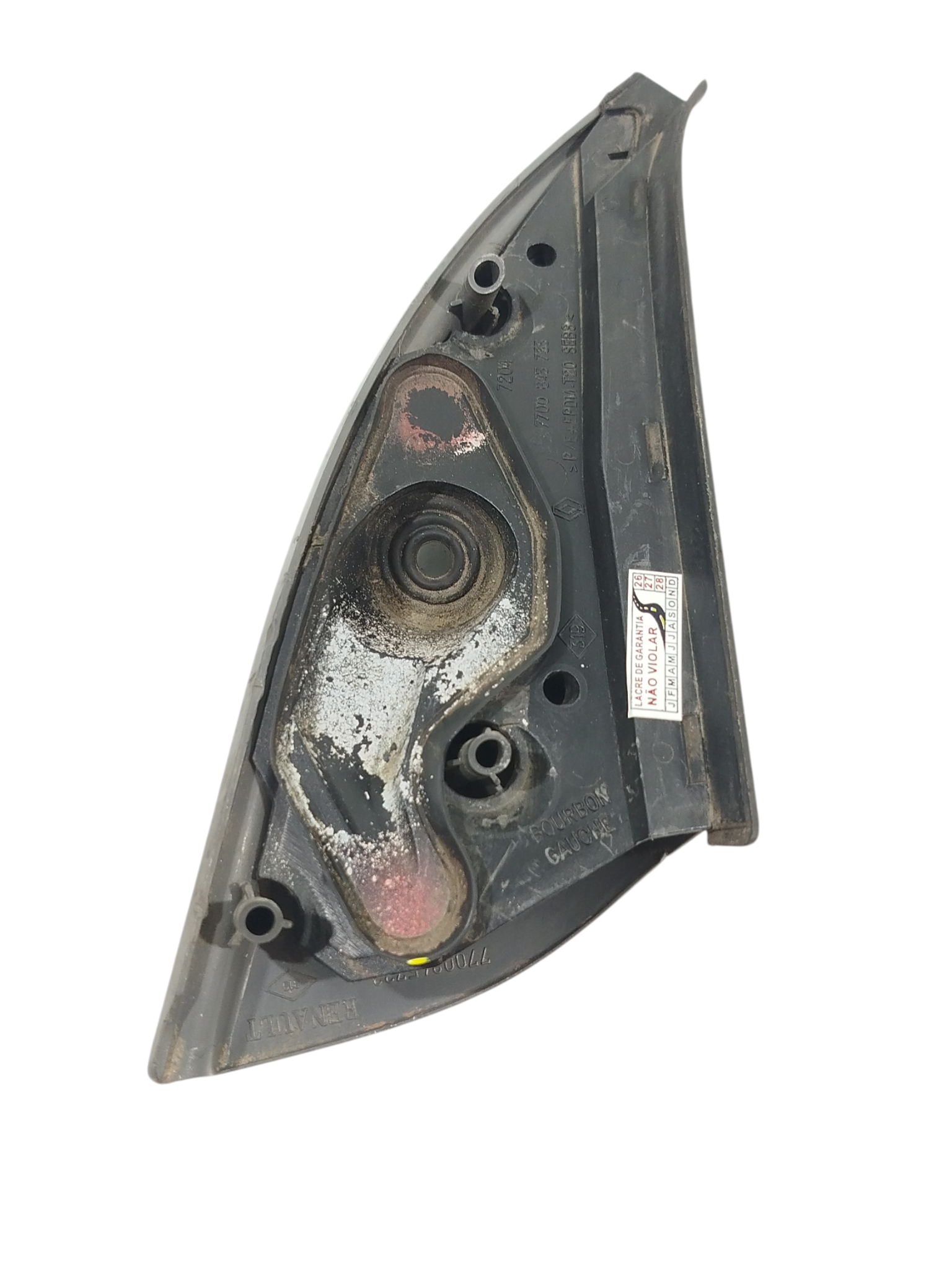 Moldura Int Retrovisor Esq Renault Clio 2006 a 12 7700845733 4