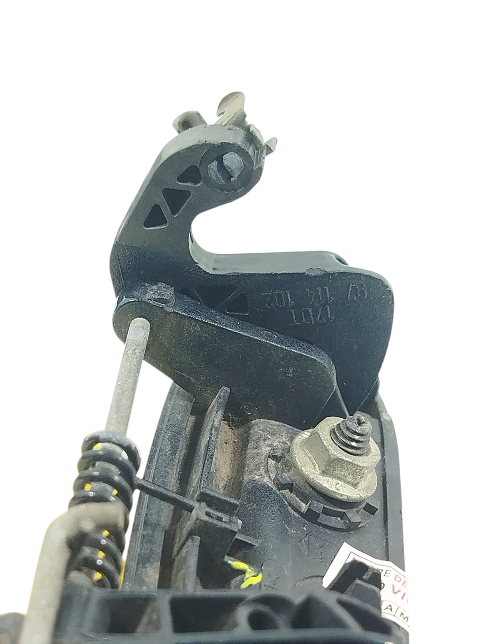 Maçaneta Direita Externa Renault Clio 2001 7700433076 Azul-escuro Dianteira/traseira 6