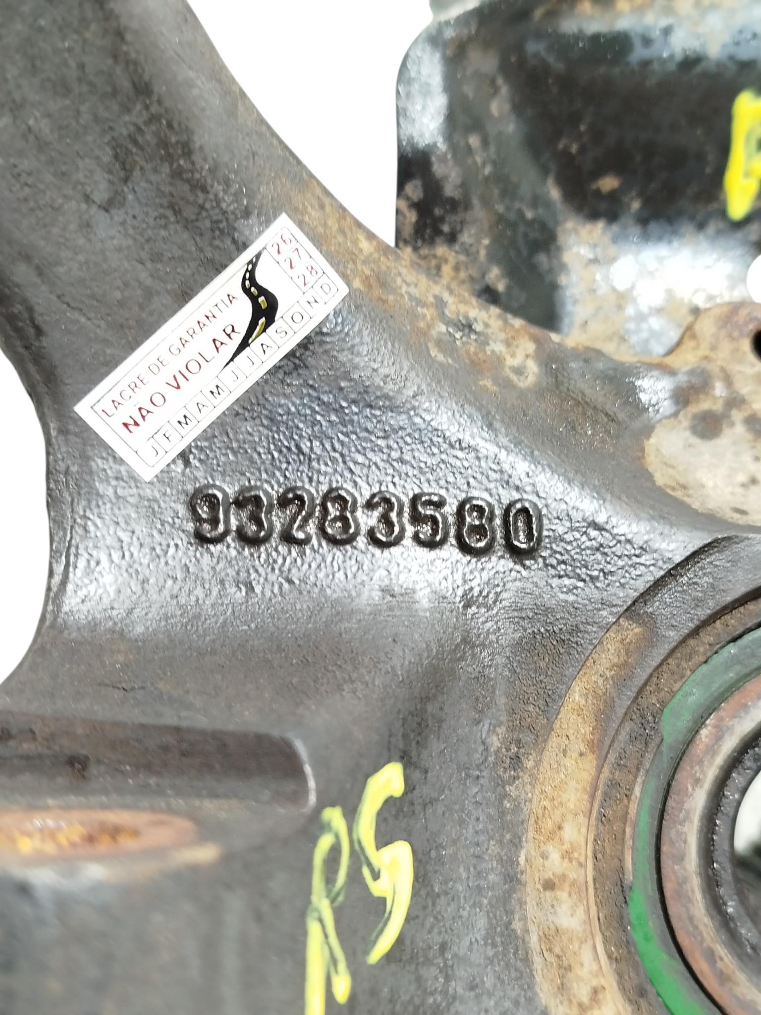Montante Manga Eixo Direita Chevrolet Corsa 2003 93283580 1
