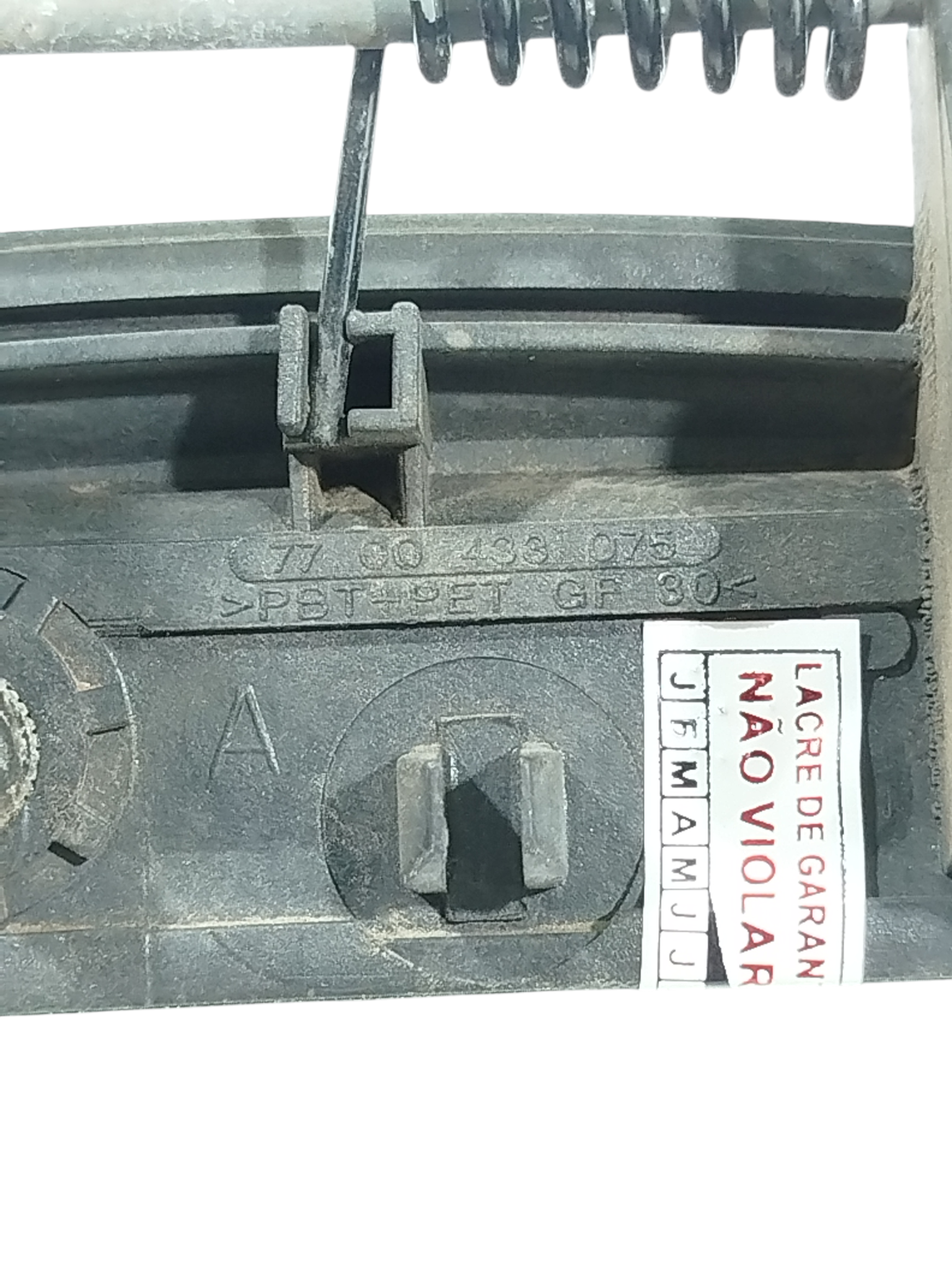Maçaneta Externa Esquerda Renault Clio 2001 7700433075 5