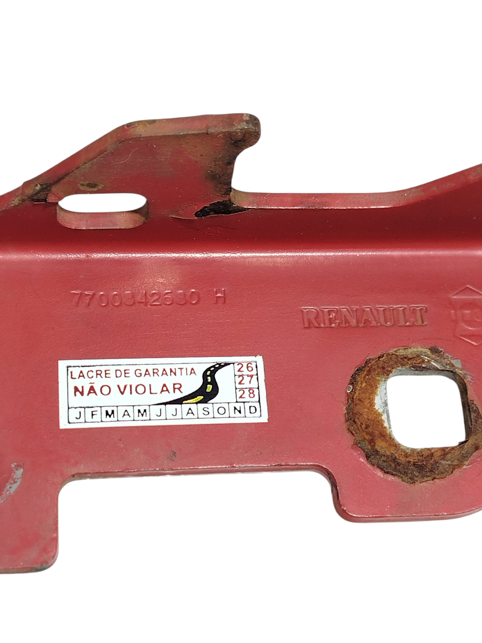 Dobradiça Braço Esq Capo Renault Clio 2001 7700842680 1