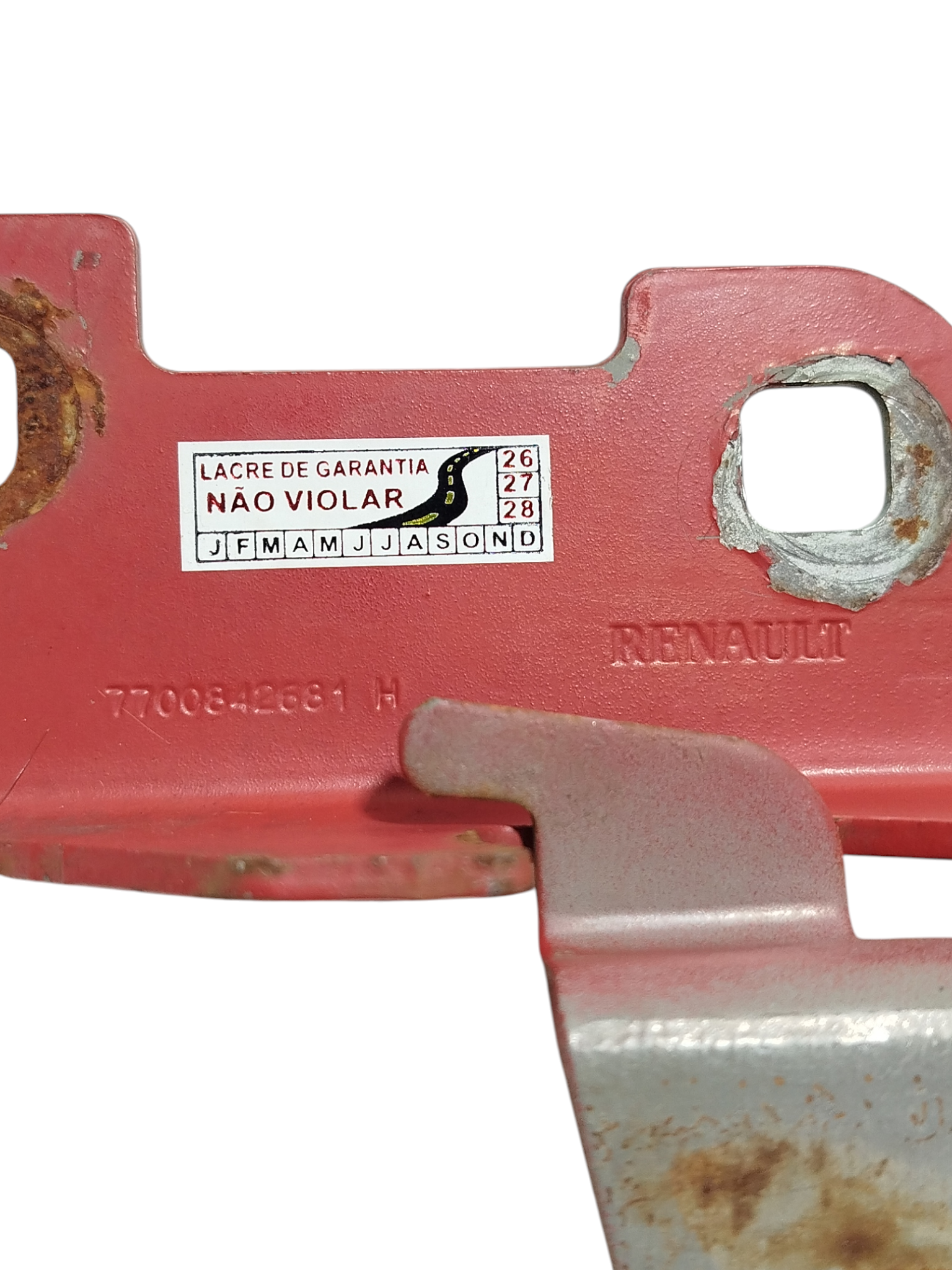 Dobradiça Braço Capo Direito Renault Clio 2001 7700842681 1