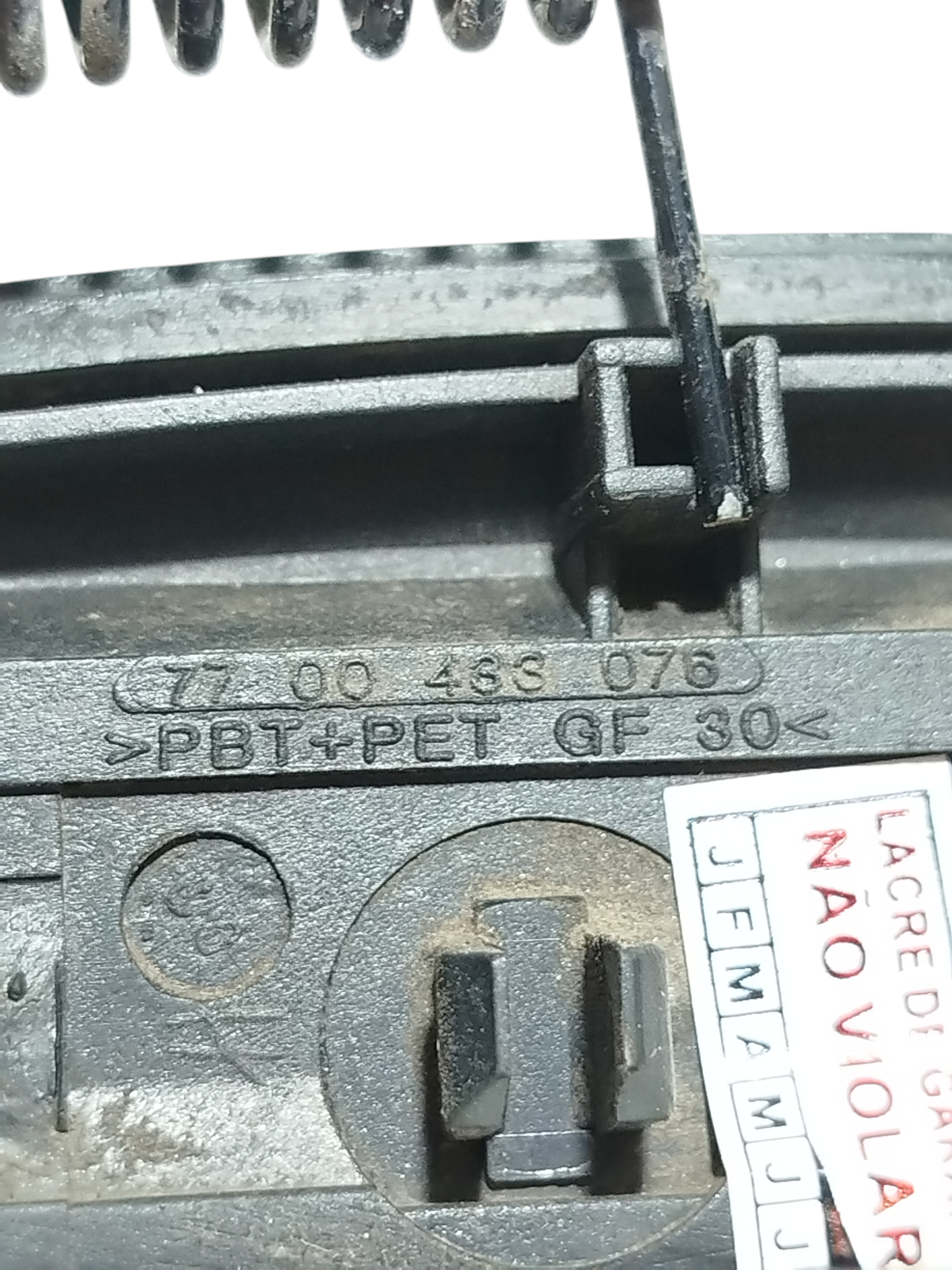 Maçaneta Externa Traseira Direita Renault Clio 7700483076 1