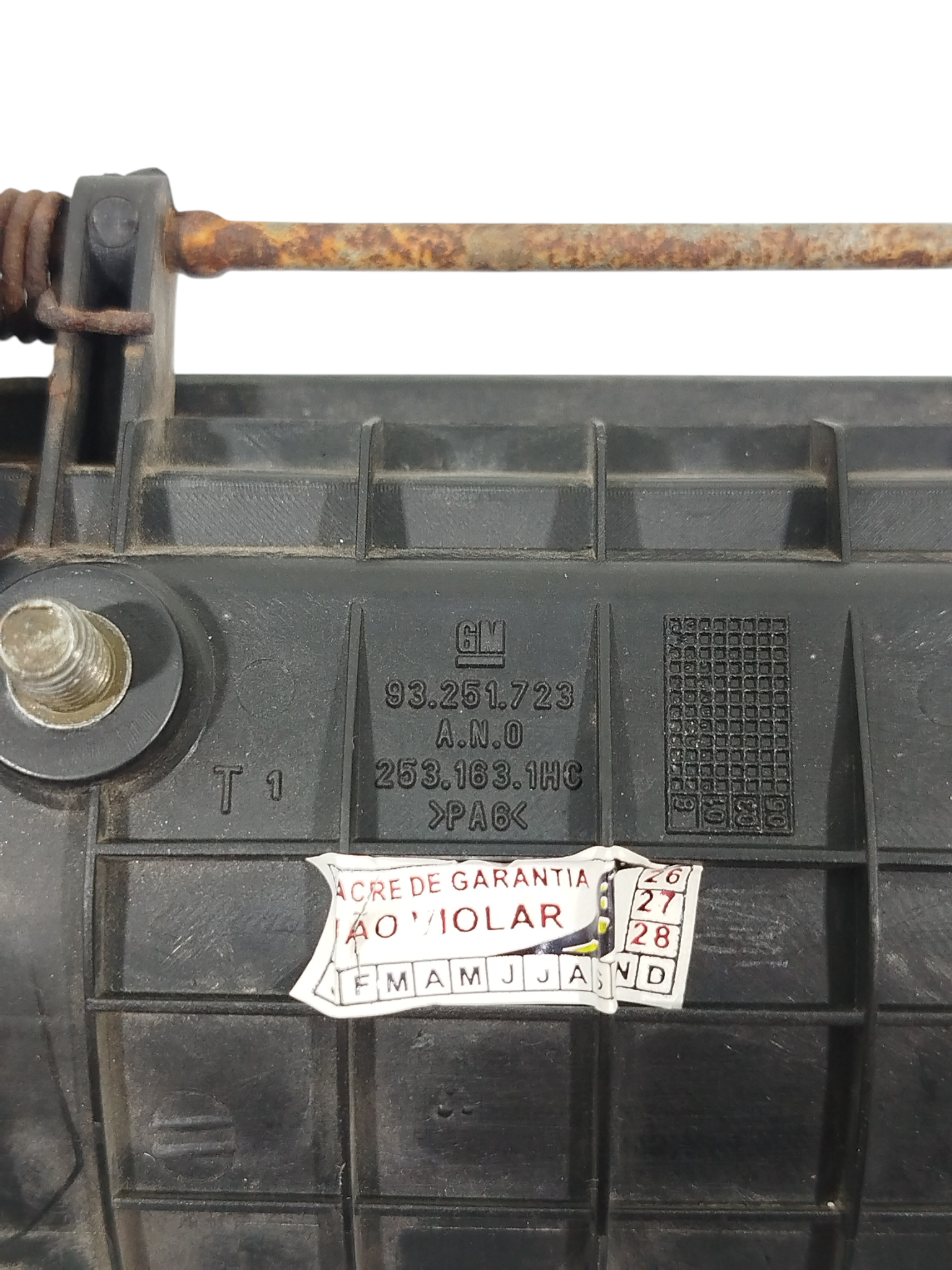 Maçaneta Externa Porta Traseira Esq Chevrolet Corsa 93251723 5