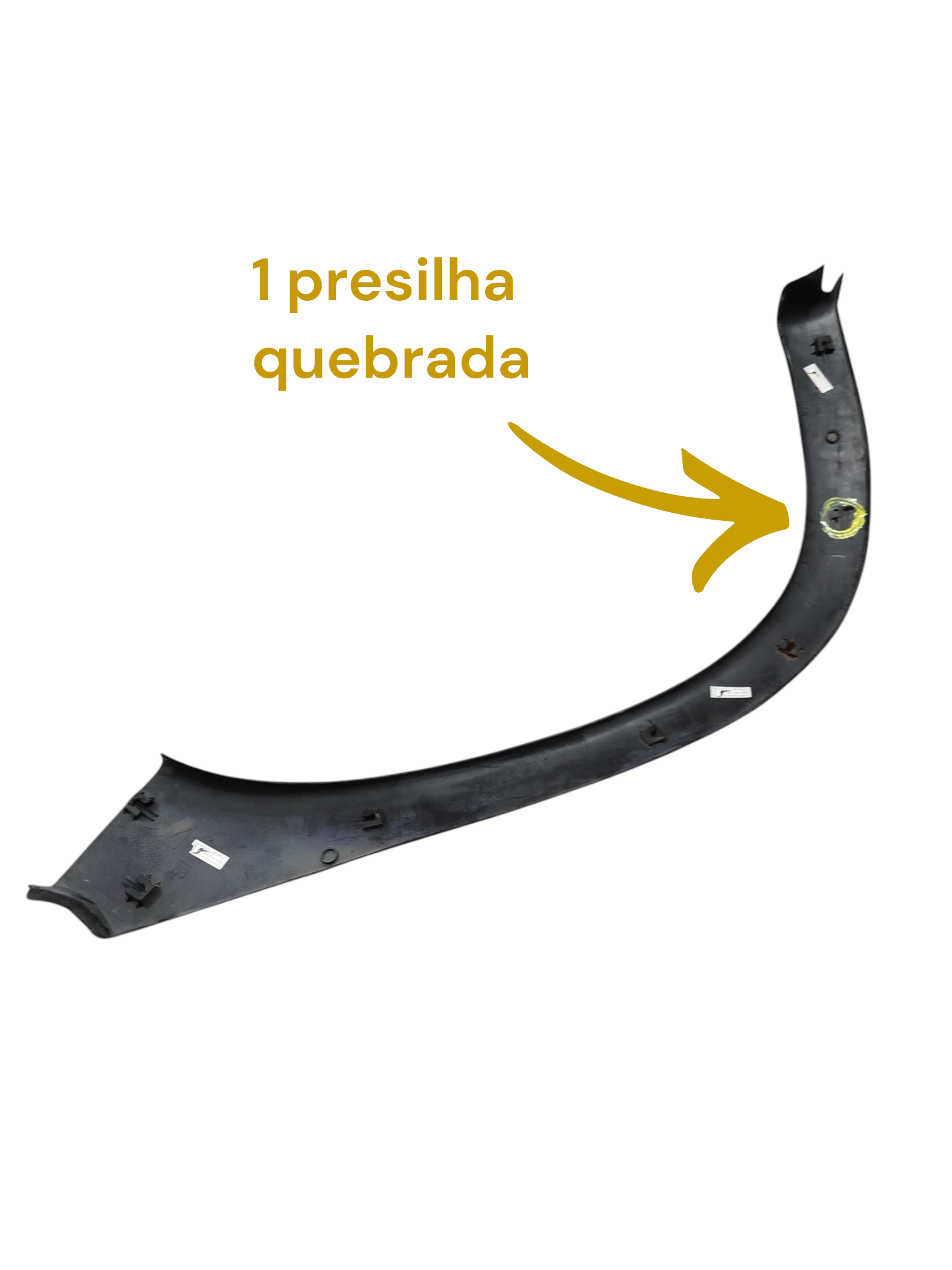 Moldura Paralama Tras Direit Chevrolet Corsa 90388702 Detal 9