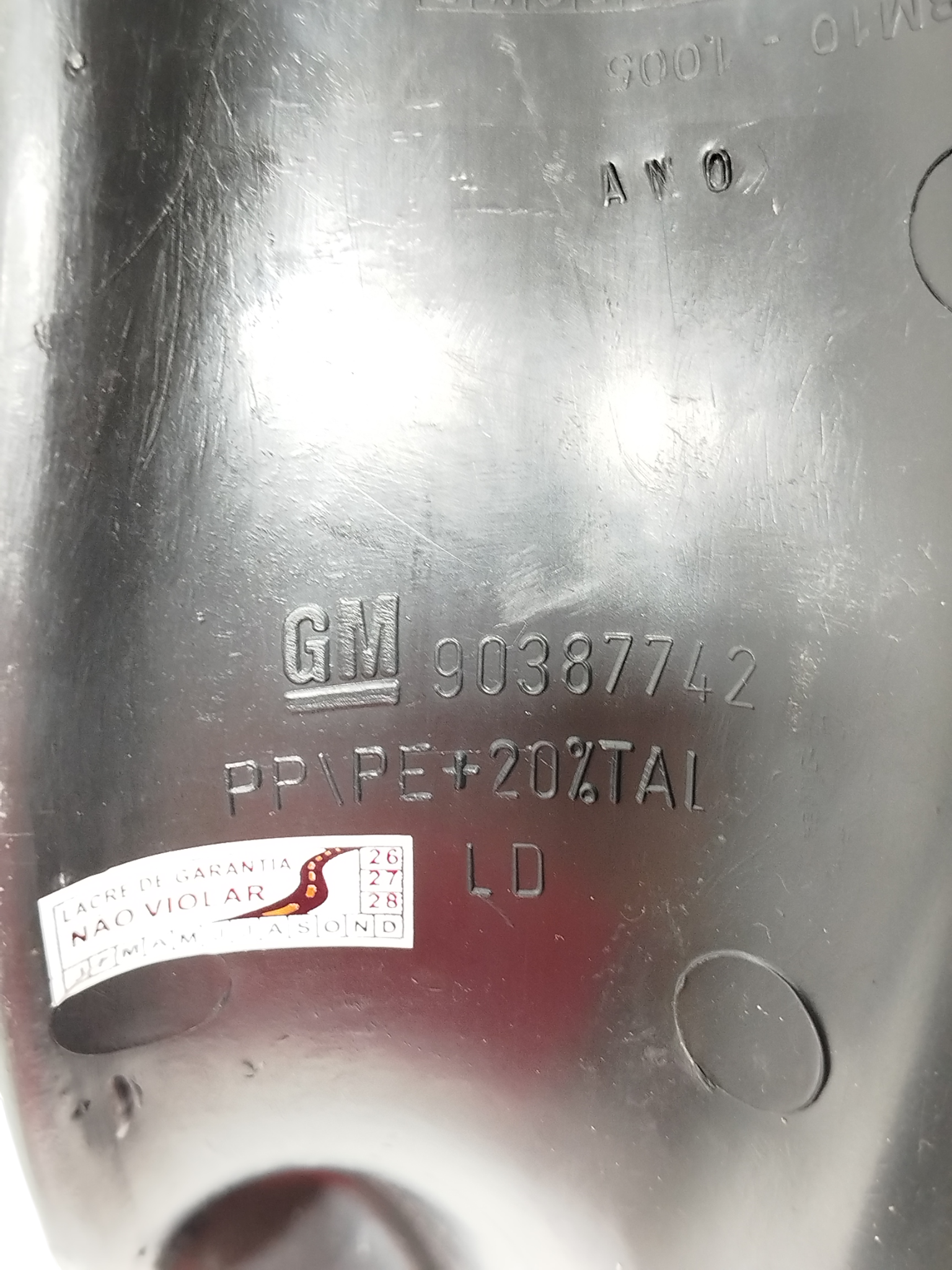 Moldura Soleira Diant Dir Chevrolet Corsa 2001 90387742 3