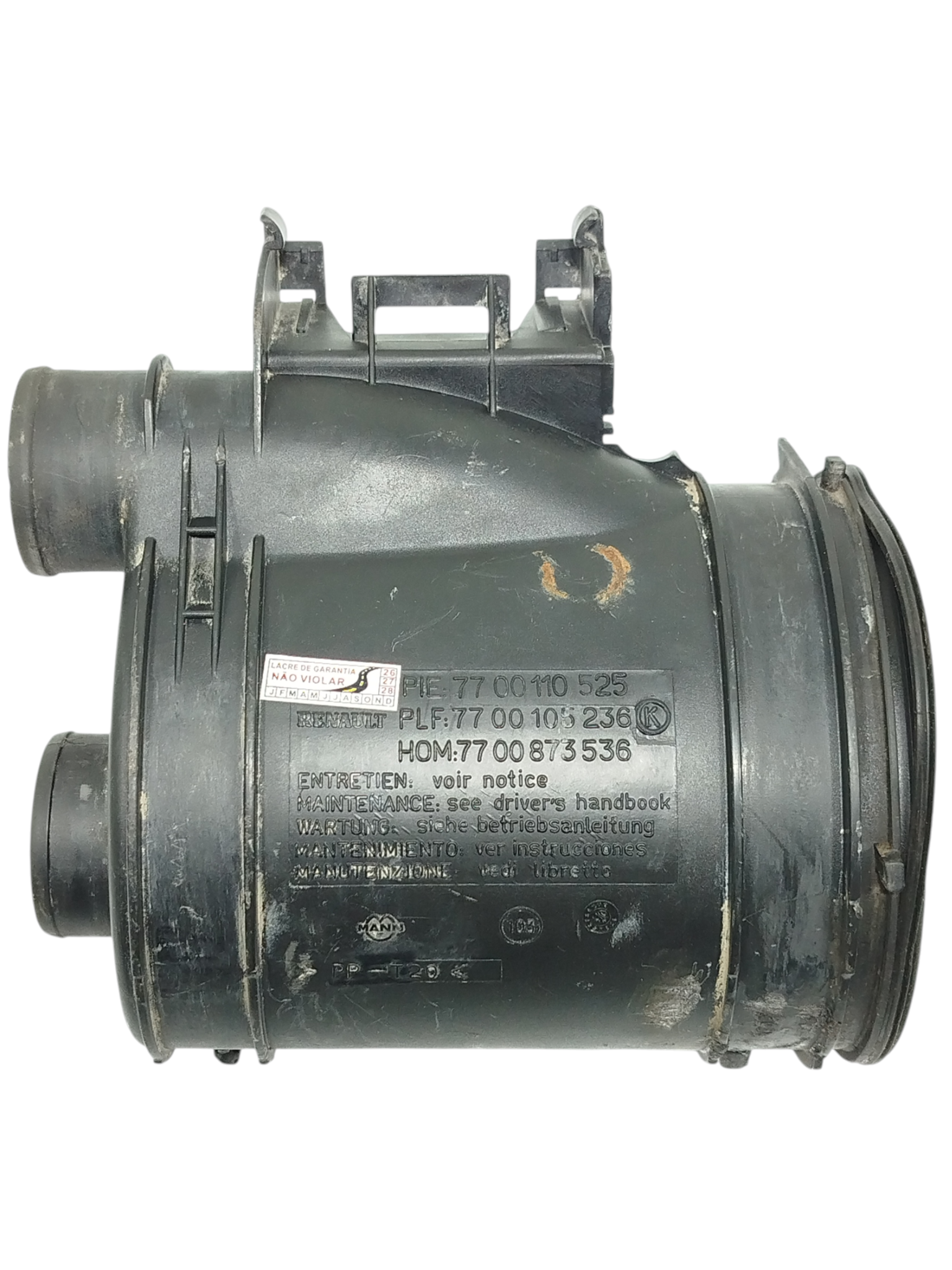 Base Caixa Filtro Ar Renault Clio 2001 A 2005 7700110525 Ori 4