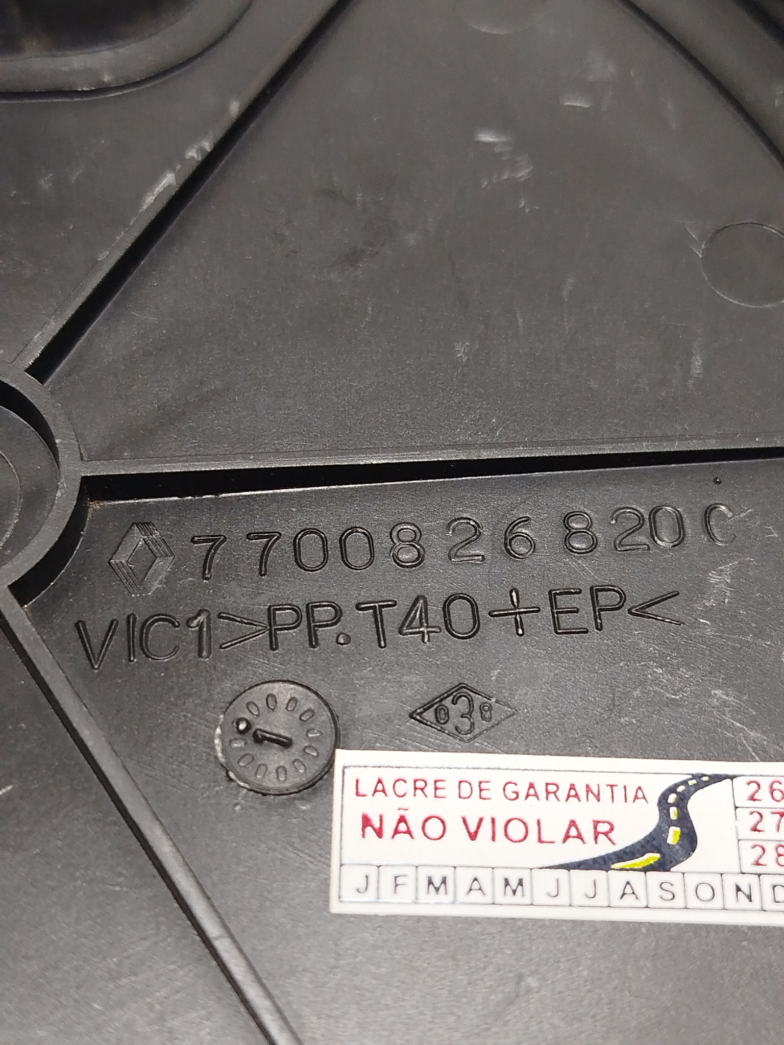 tampa bomba combustível Renault Clio 2001 a 2016 7700826820 1