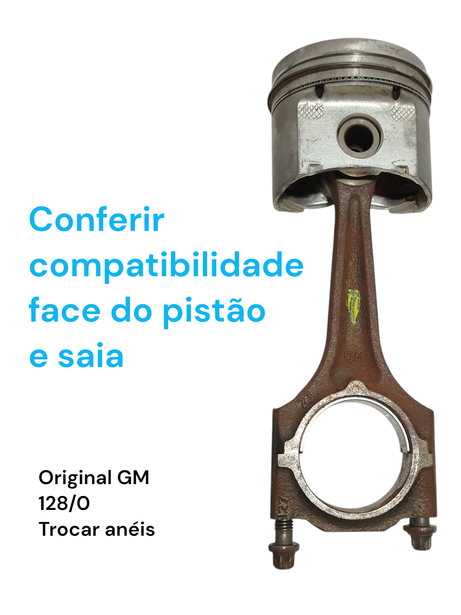 Pistão Biela Gm Celta Corsa 128/0 71l31a1 02