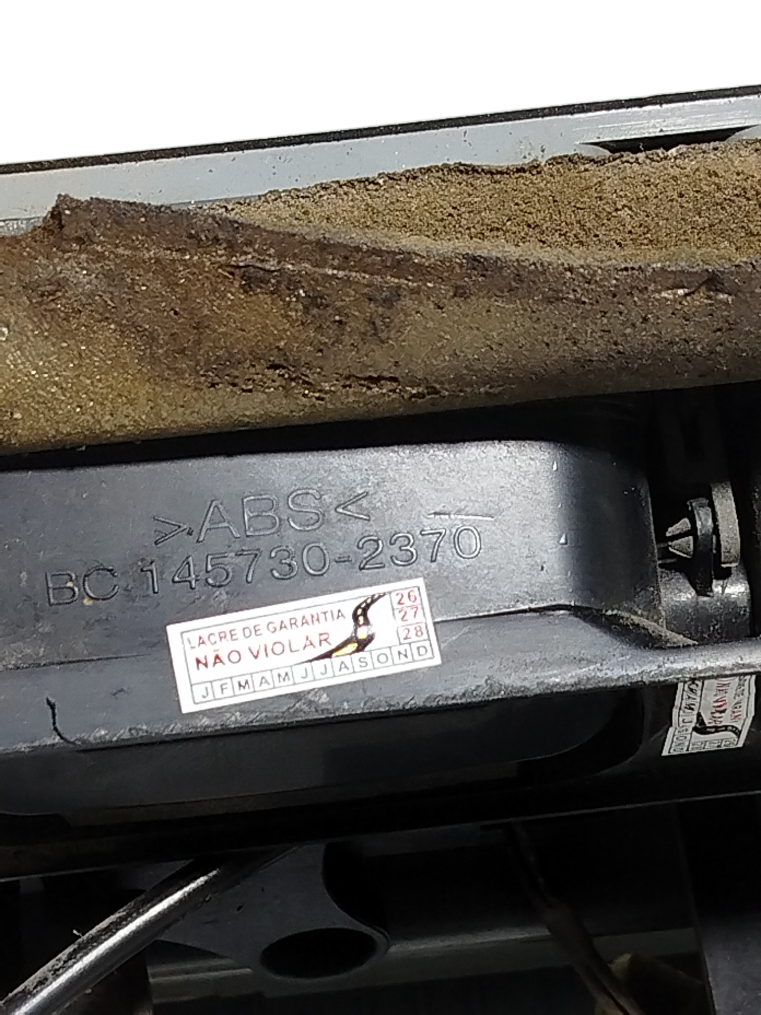Moldura Central Painel  Ar Fiat Uno 2008 1166413230 7