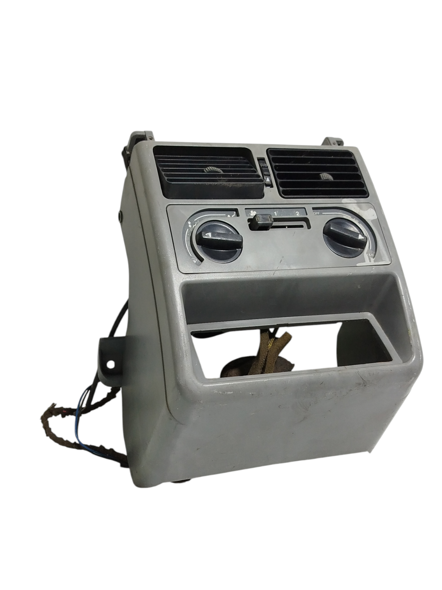 Moldura Central Painel  Ar Fiat Uno 2008 1166413230 2