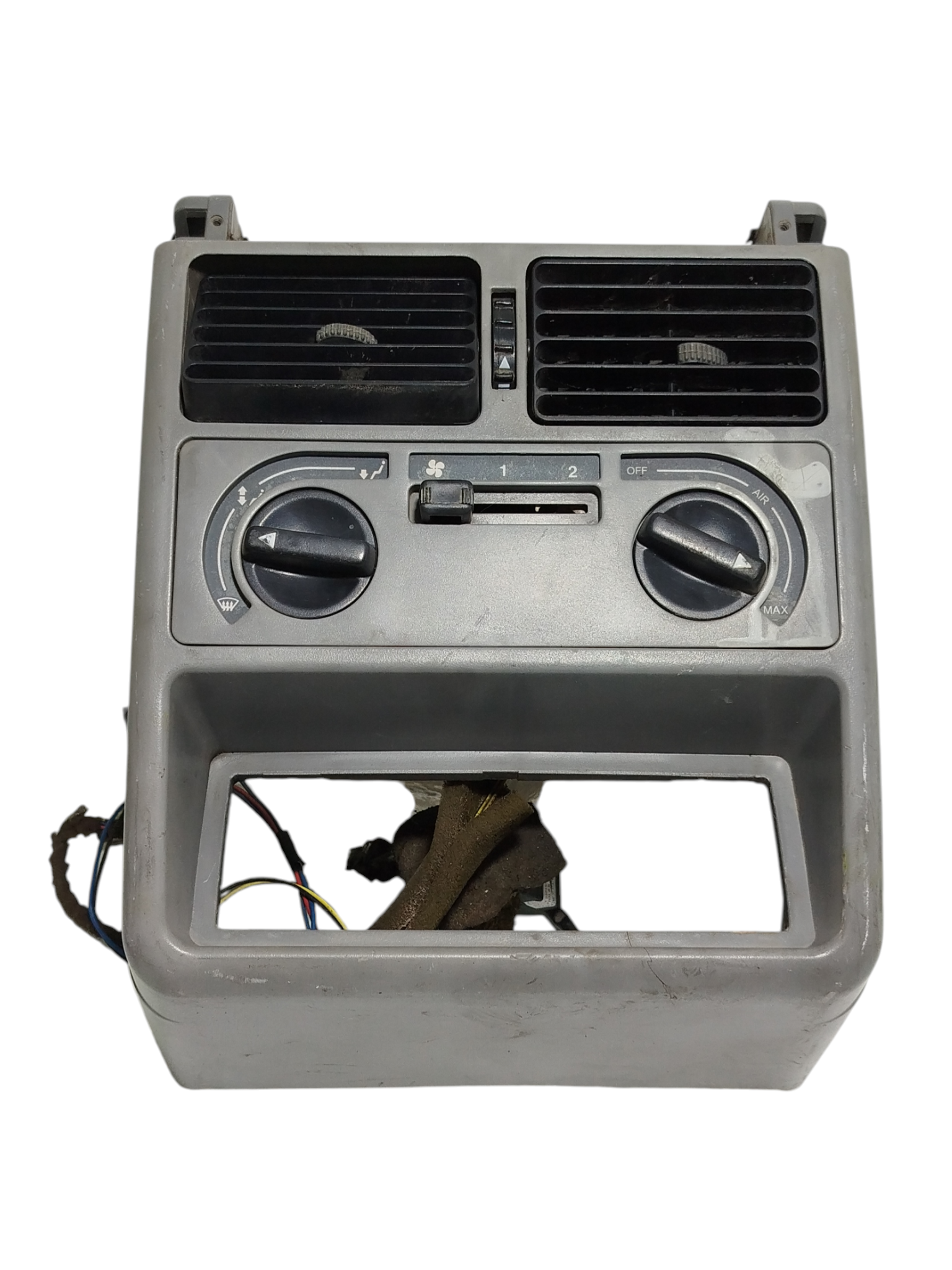 Moldura Central Painel  Ar Fiat Uno 2008 1166413230 10