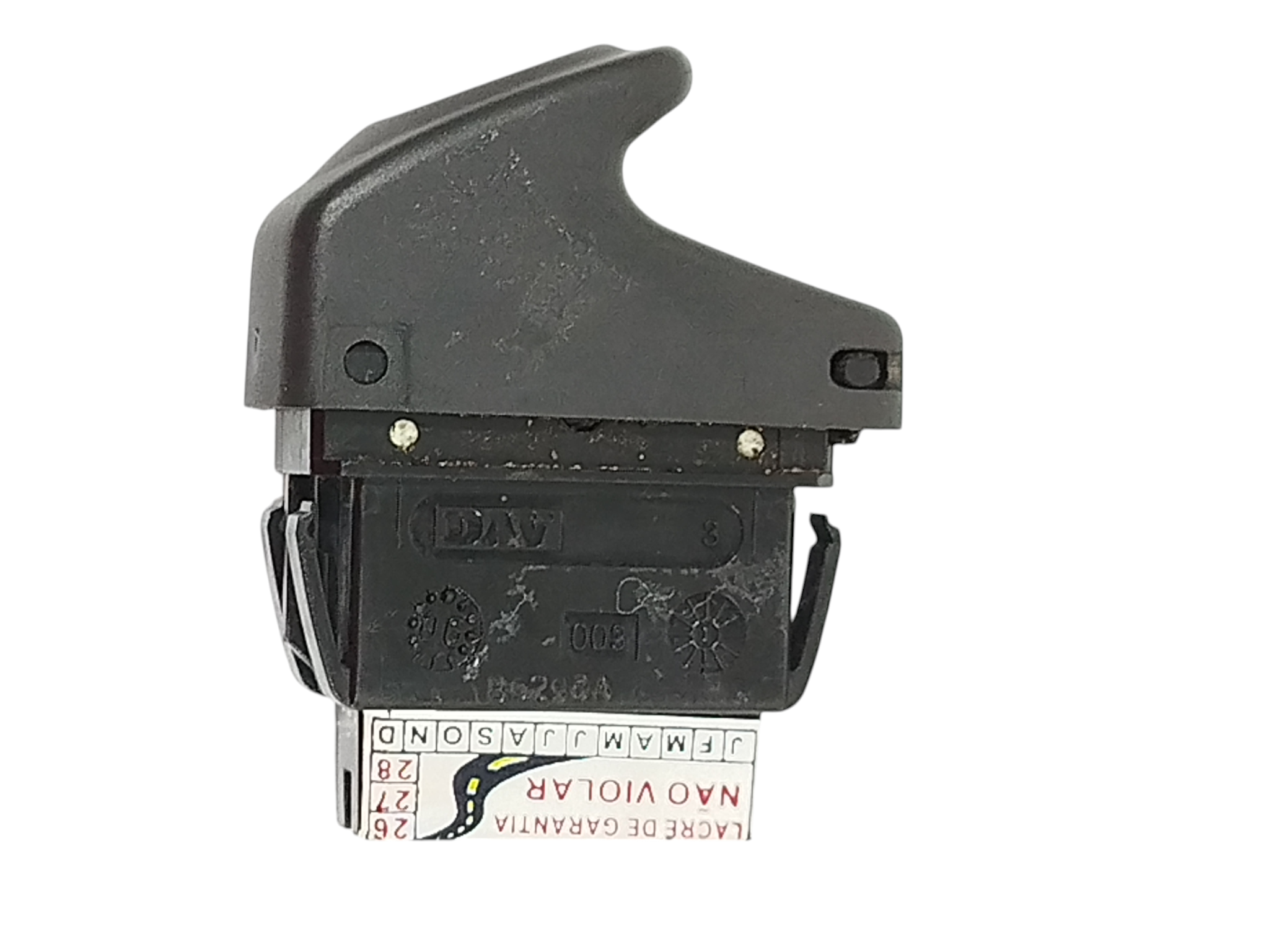 Botão Vidr Dianteiro Dir Console Clio 99 a 2005 Orig 6 pinos 1