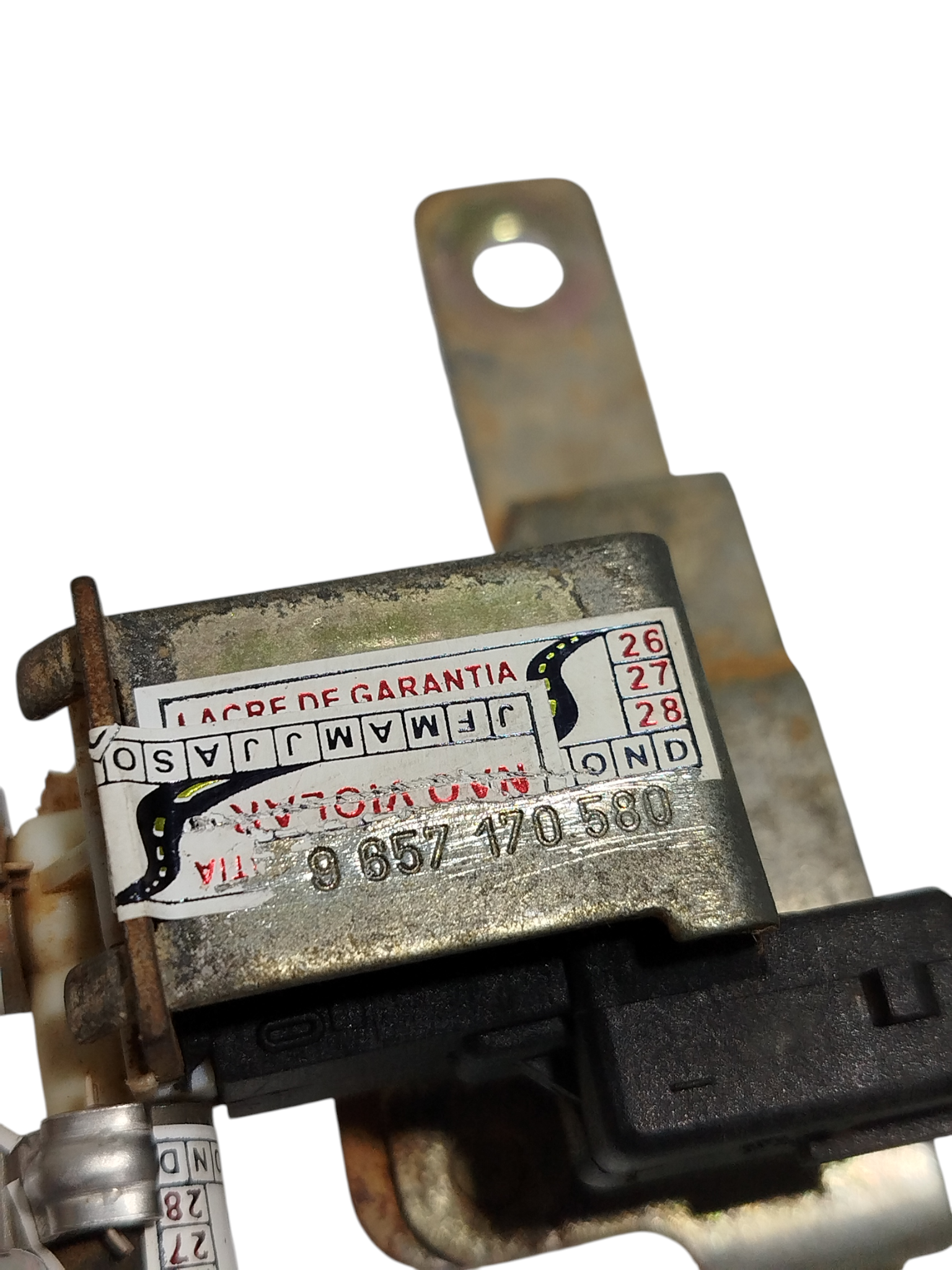 Válvula Solenóide Partida Frio Peugeot 207 2009 9657170580 5
