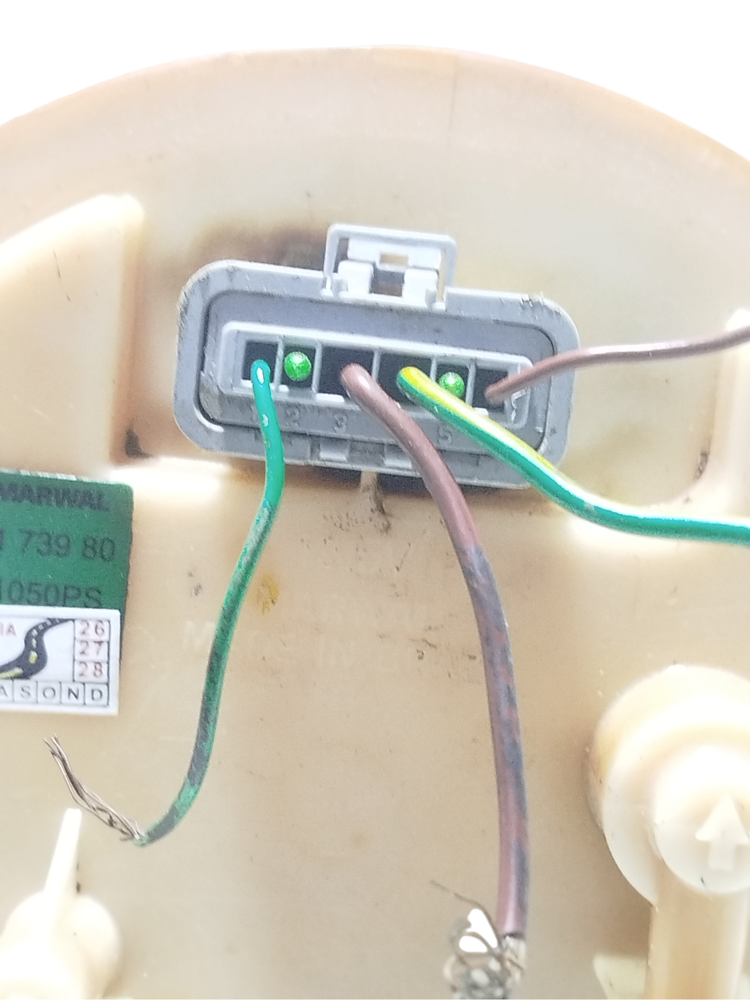 Bomba Combustível Peugeot 207 1.4 2009 9683173980 3