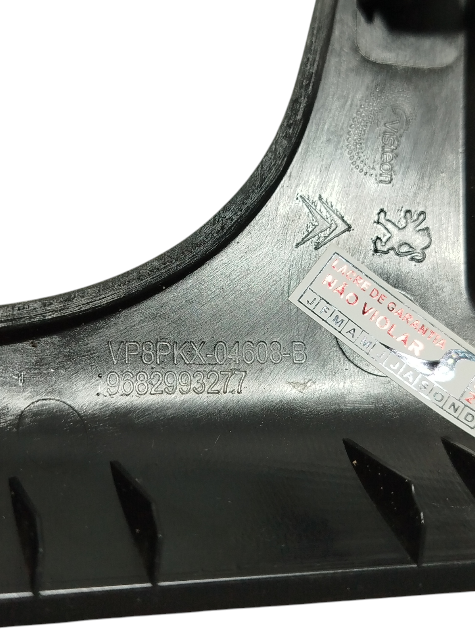 Moldura Painel Central Peugeot 207 2009 9682993277 1