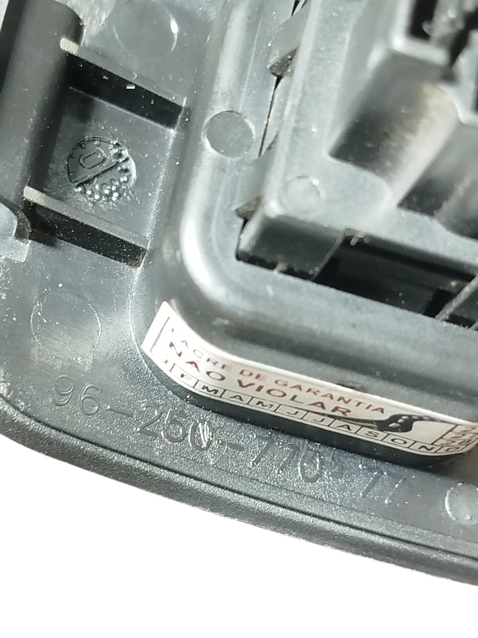 Botão Trava Alarme Moldura Peugeot 206 207 9625077077 5