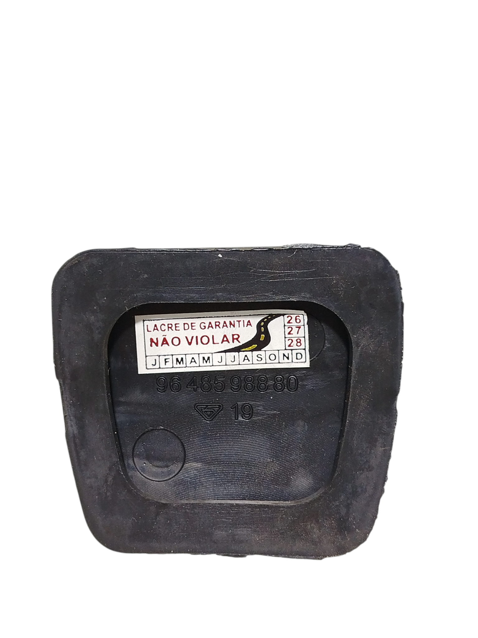 Borracha Pedal Pedaleira Peugeot 206 207 Original 9648598880 4