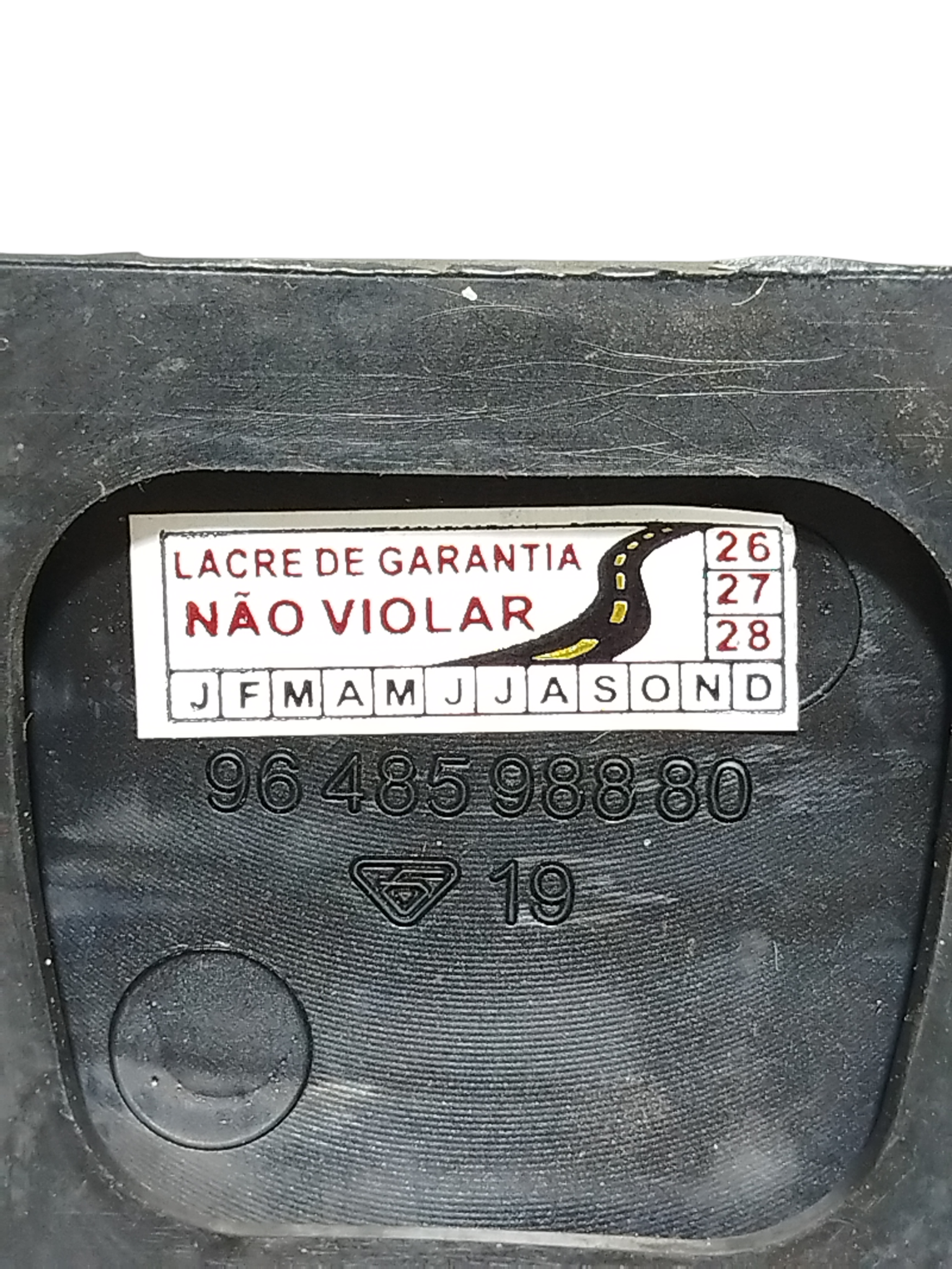 Borracha Pedal Pedaleira Peugeot 206 207 Original 9648598880 5