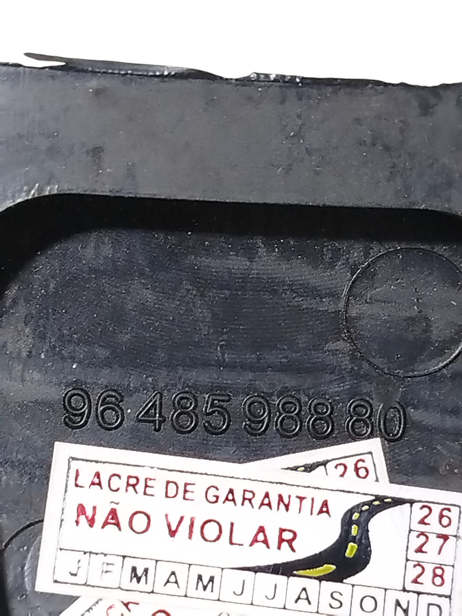 Borracha Acabamento Pedal Peugeot 206 207 9648598880 5