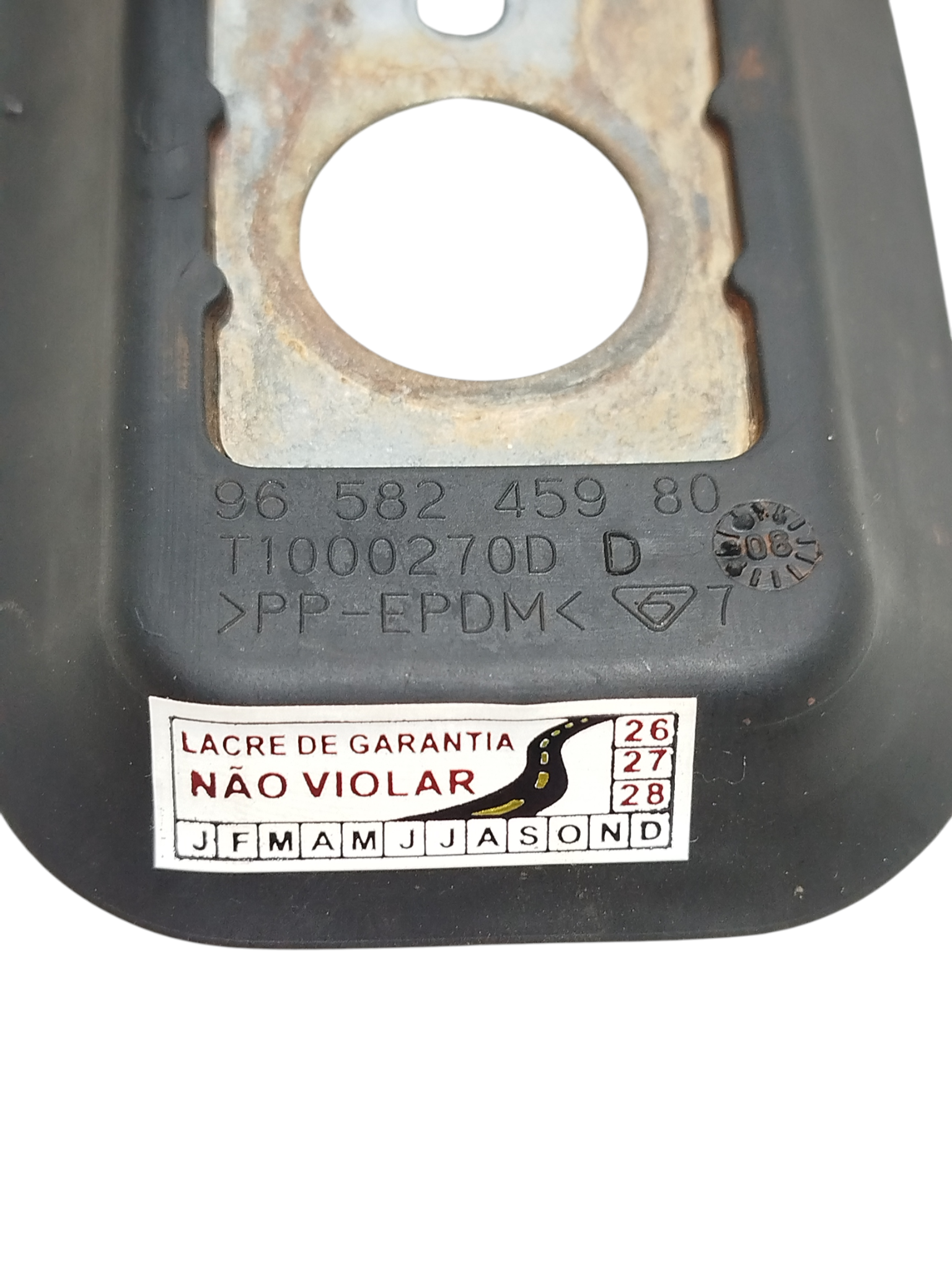 Vedação Cano Ar Quente Peugeot 207 2009 9658245980