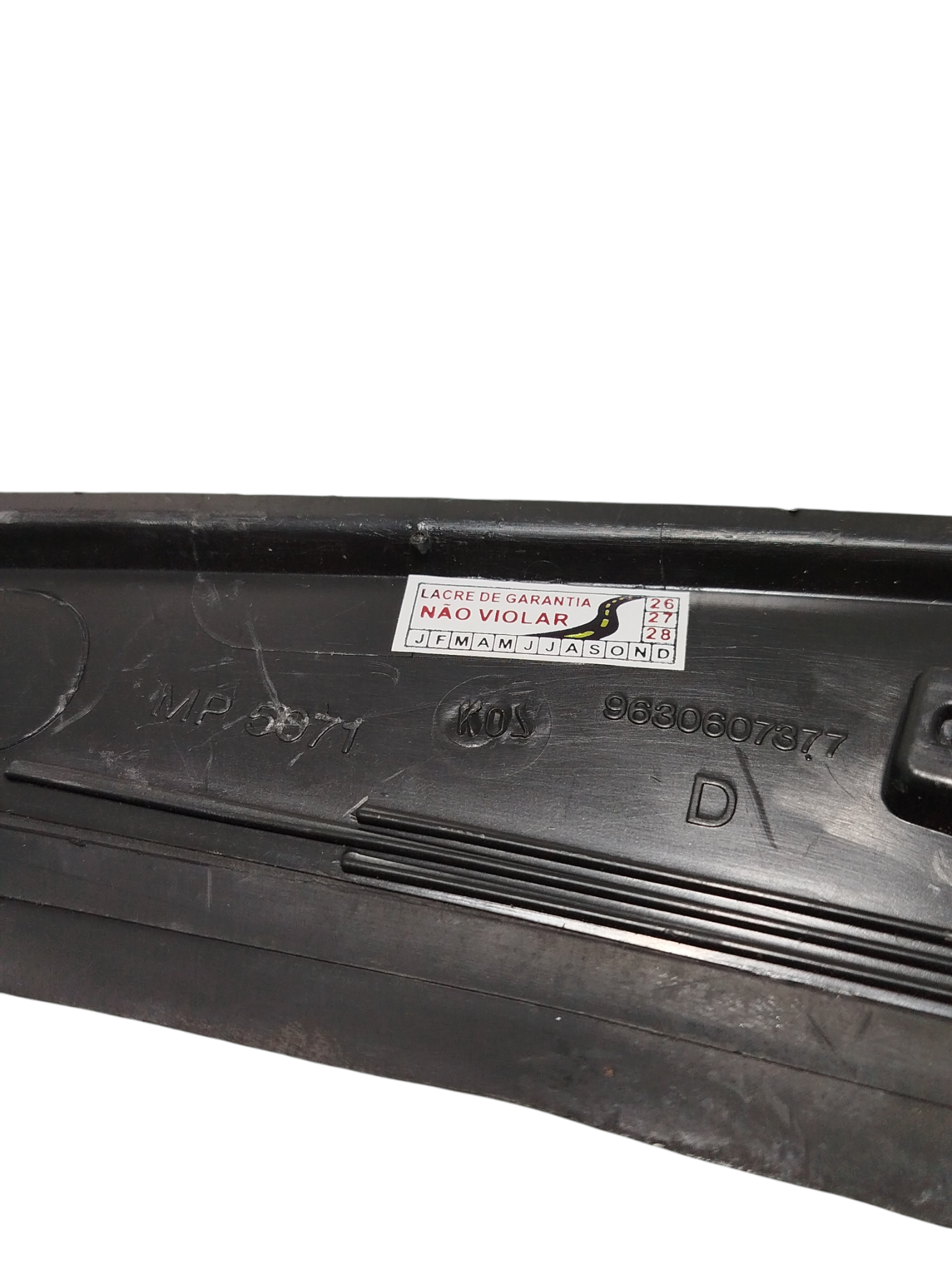 Moldura Churrasqueira Direita Peugeot 207 2009 9630607377 3