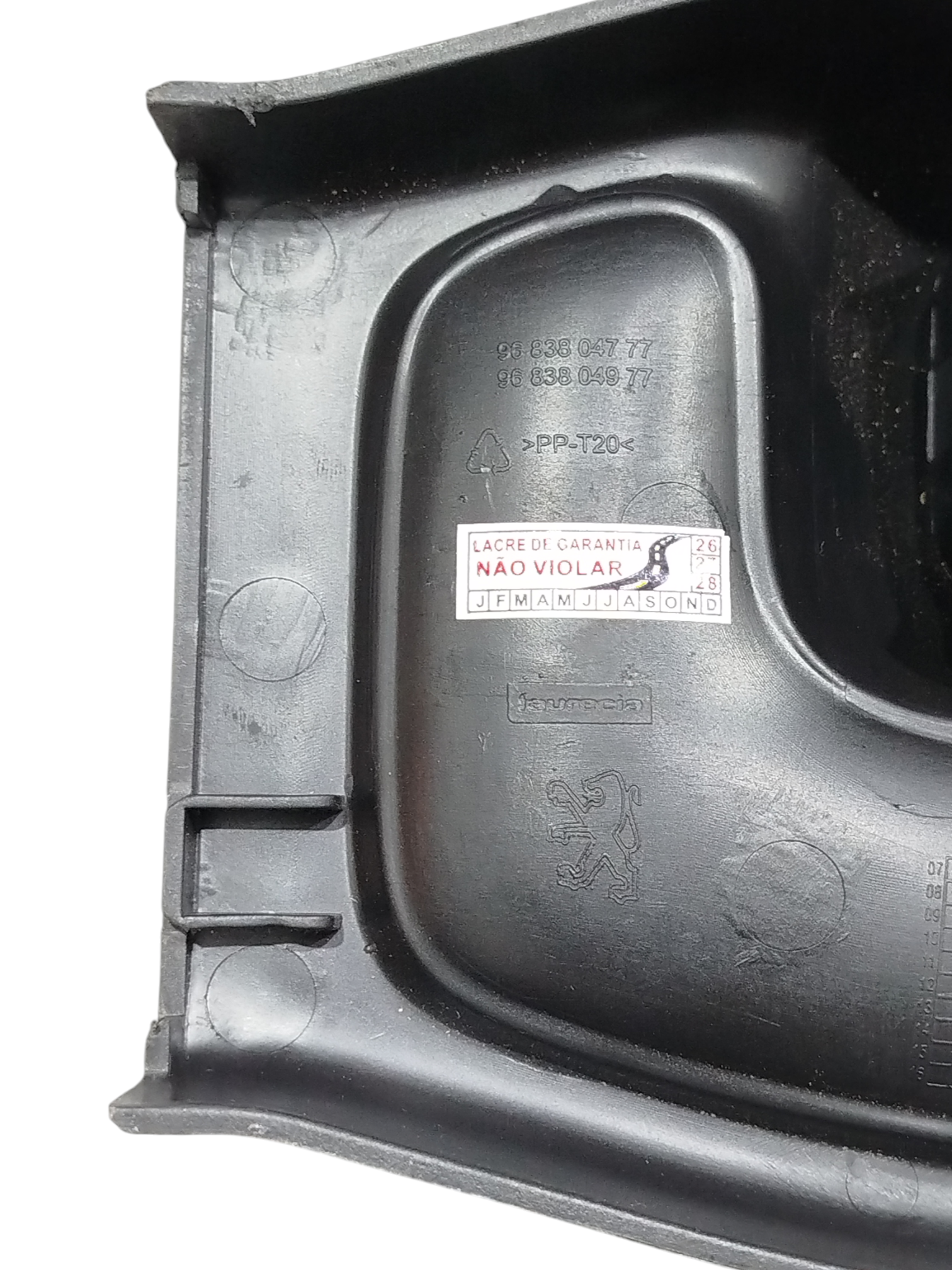 Console Central Peugeot 207 2009 9683804777 1