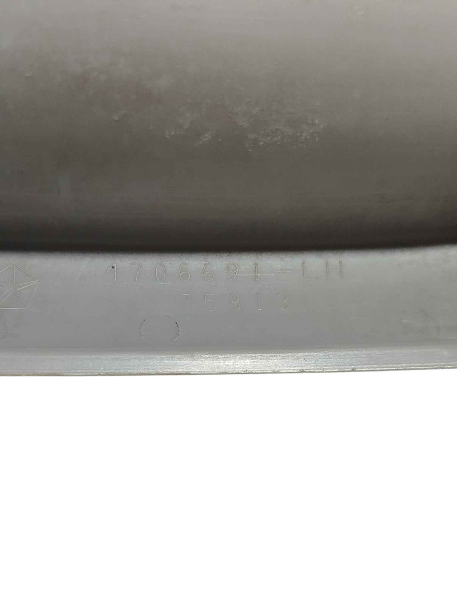 Alça Teto Pqp Trás Esquerda Grand Caravan 1997 V76174tl6603 Cinza 1