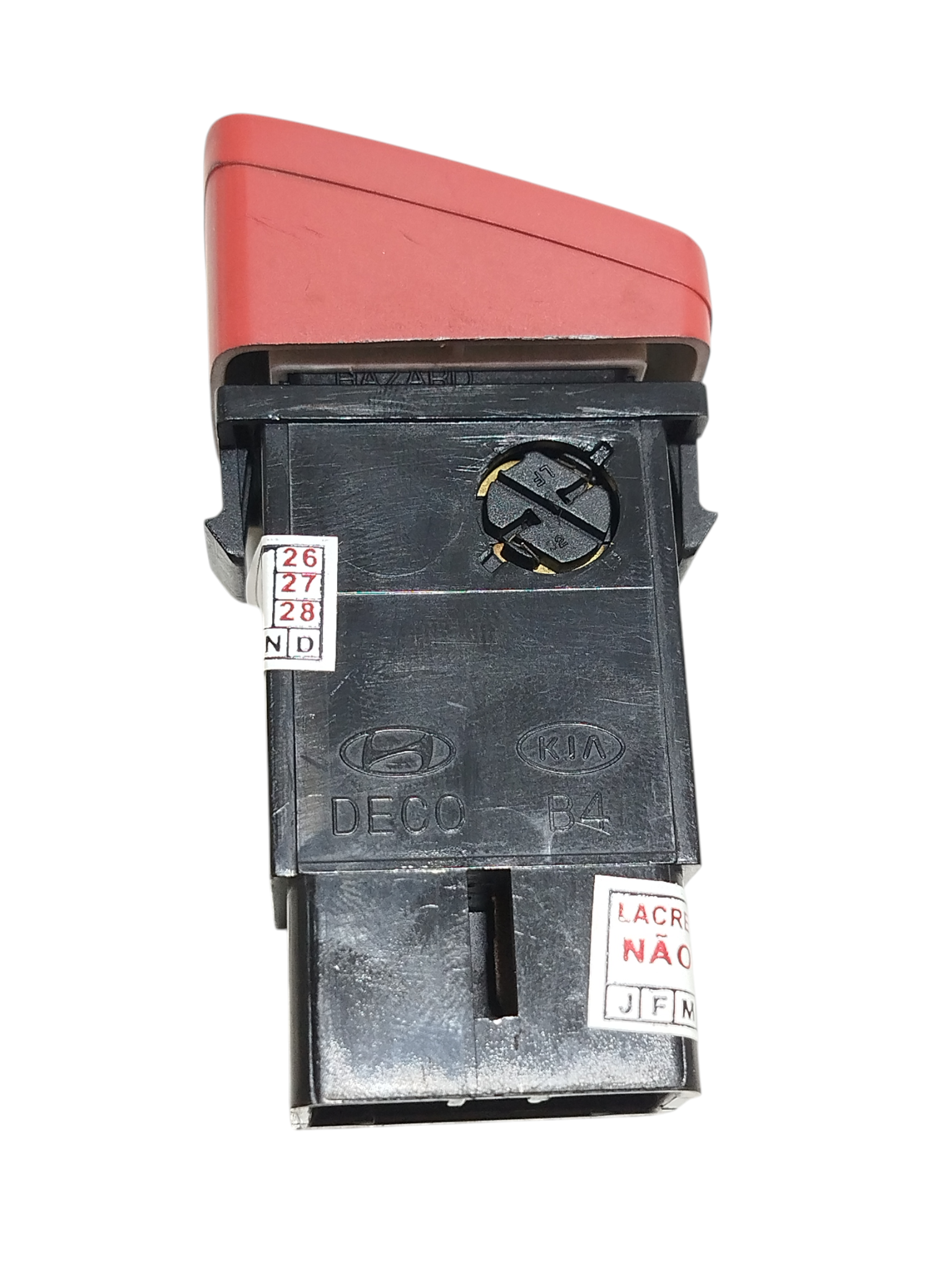 Moldura Botão Pisca Alerta Hyundai Tucson 2012 937902E000 3
