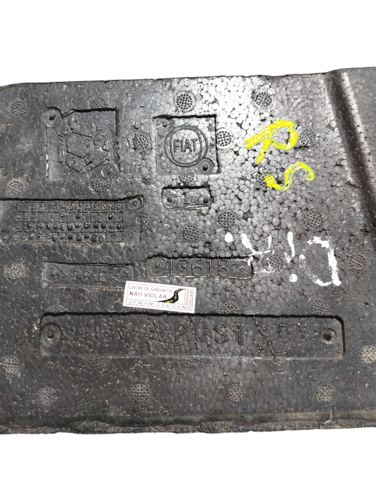 Absorvedor Impacto Parachoque Tras Direito Fiat Siena 2011