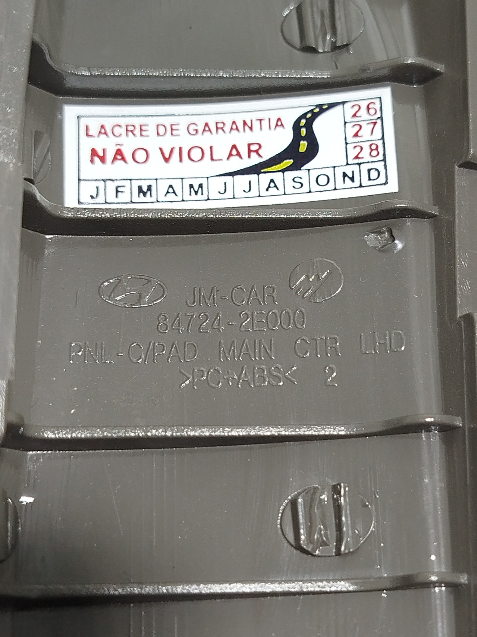 Friso Acabamento Painel Esq Hyundai Tucson 2013 847242E000