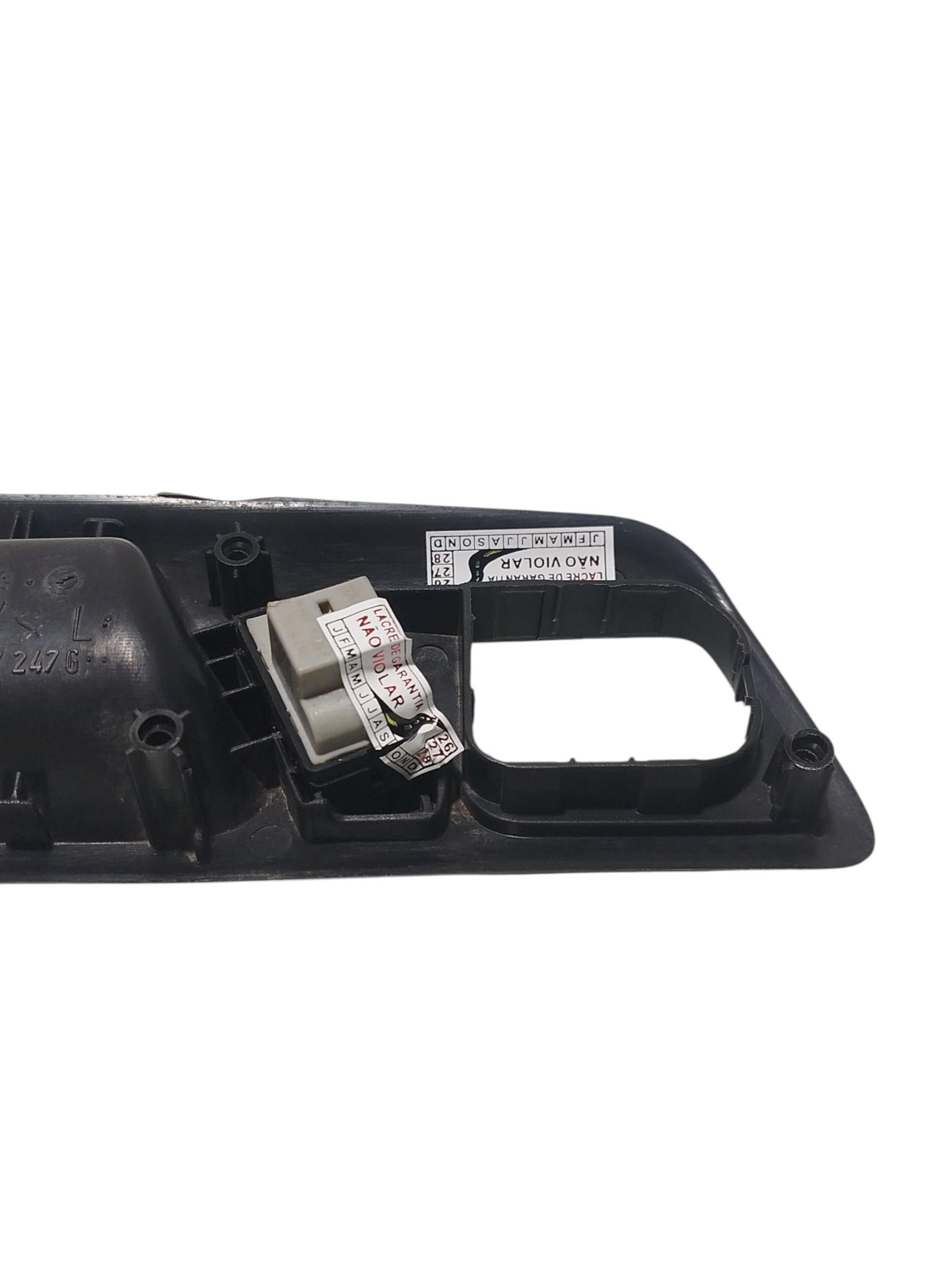 Moldura Maçaneta Interna Diant Esq Vw Polo 2006 6Q1837247G 4