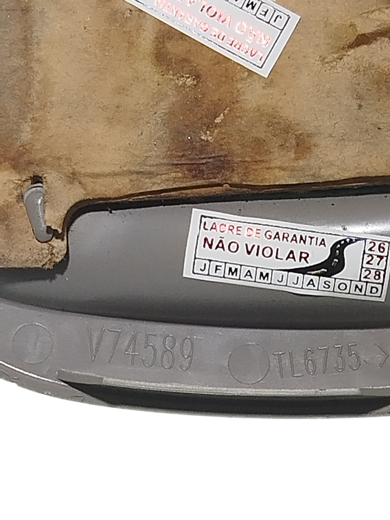 Moldura Espelho Quebra Sol Chrysler Grand Caravan 1997 2