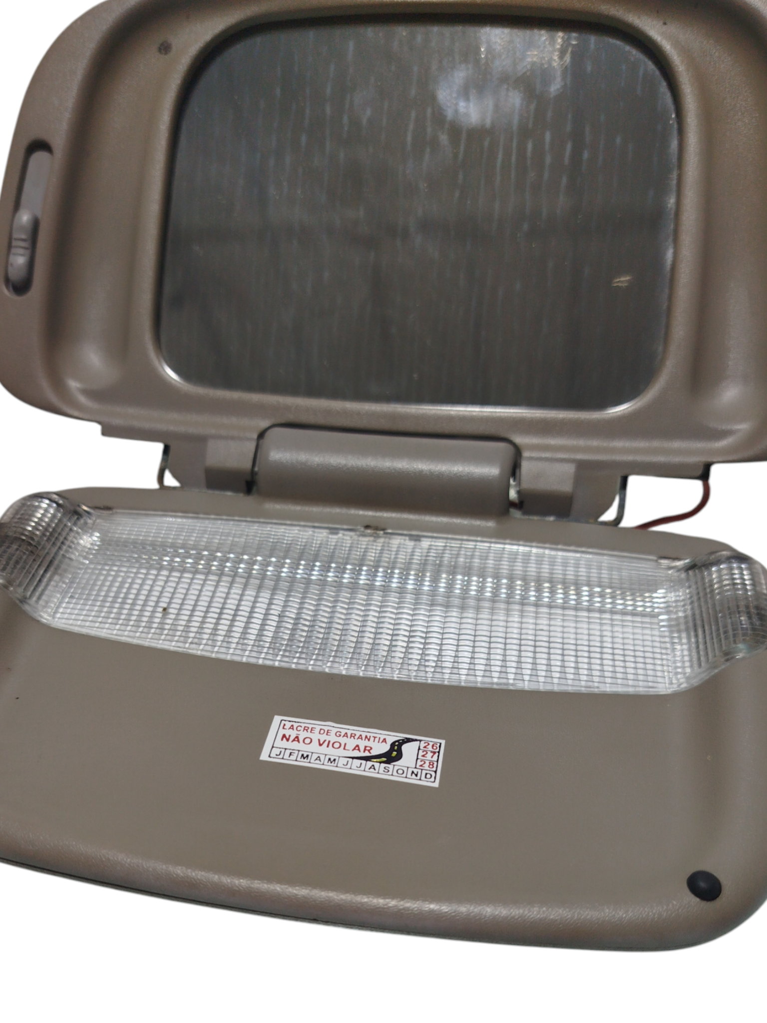 Moldura Espelho Quebra Sol Chrysler Grand Caravan 1997 8