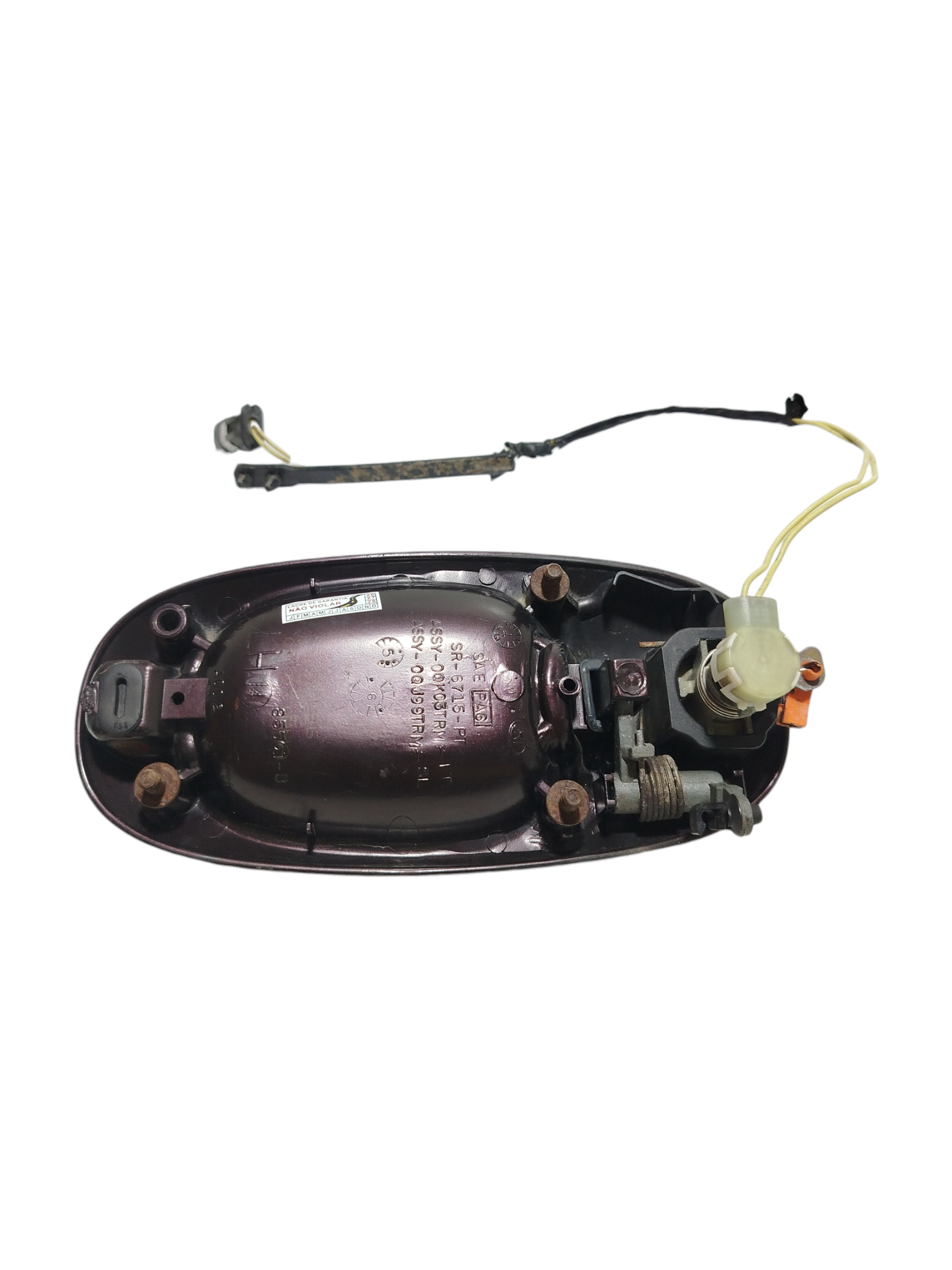 Macaneta Externa Diant Esq Chrysler Grand Caravan 1997 3