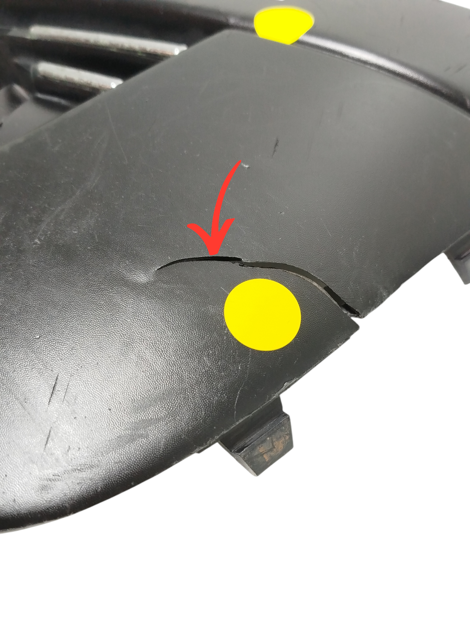 Moldura Farol Milha Esquerda Peugeot 2008 2013 9684350277 Preto Esquerdo 1