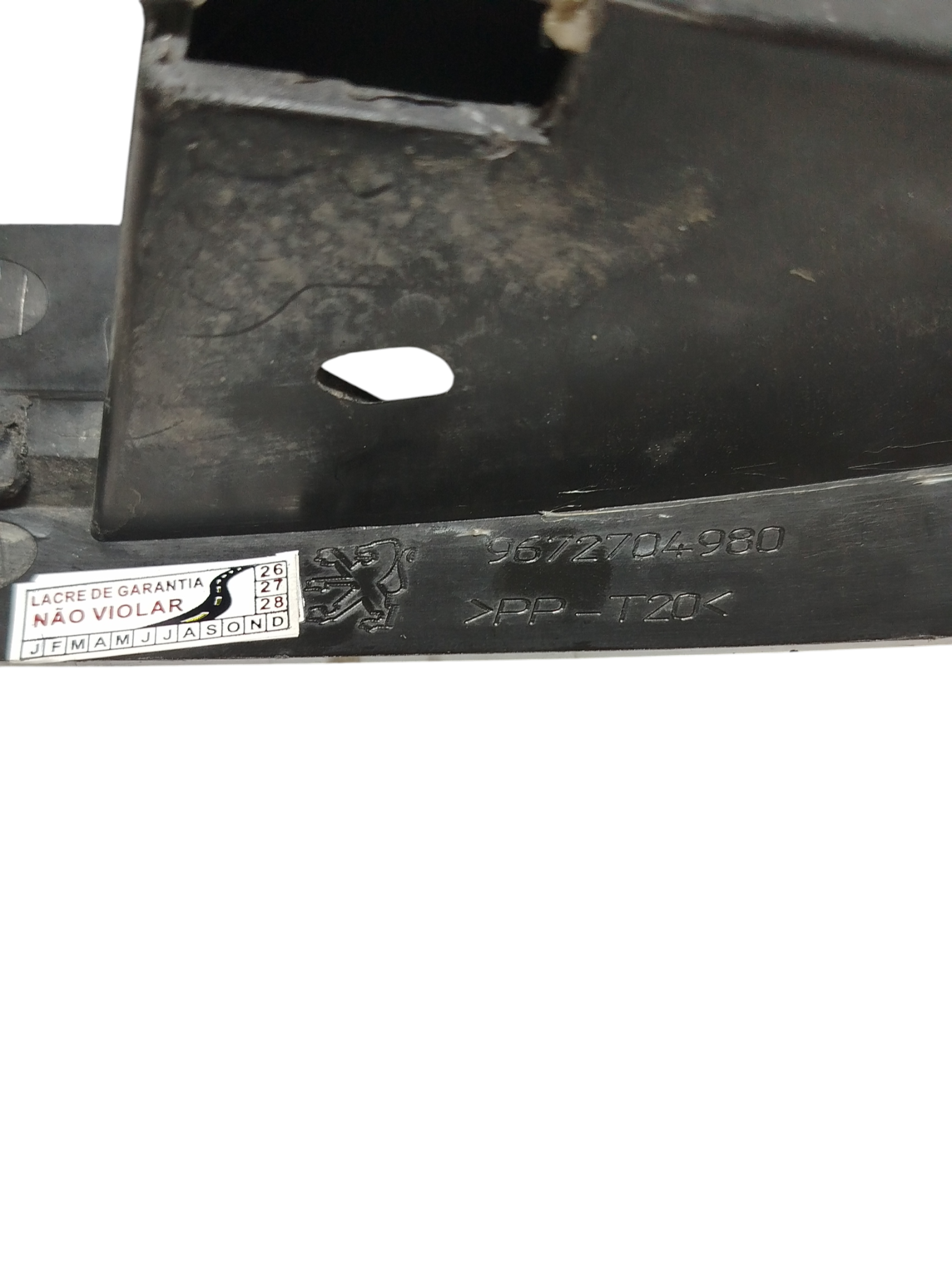 Suporte Farol Milha Direito Peugeot 408 2014 9672704980 2