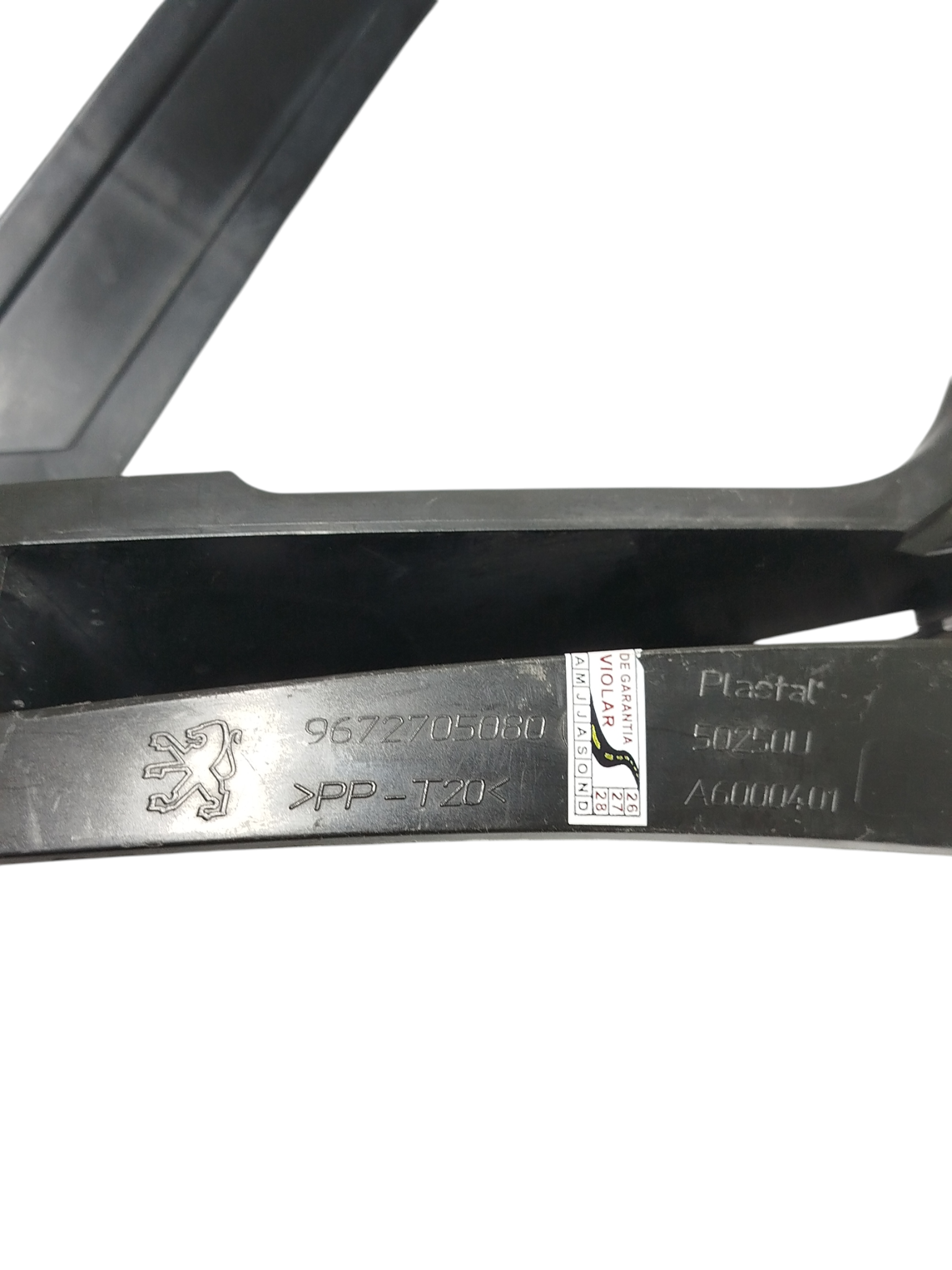 Suporte Farol Milha Esquerdo Peugeot 408 2014 9672705080