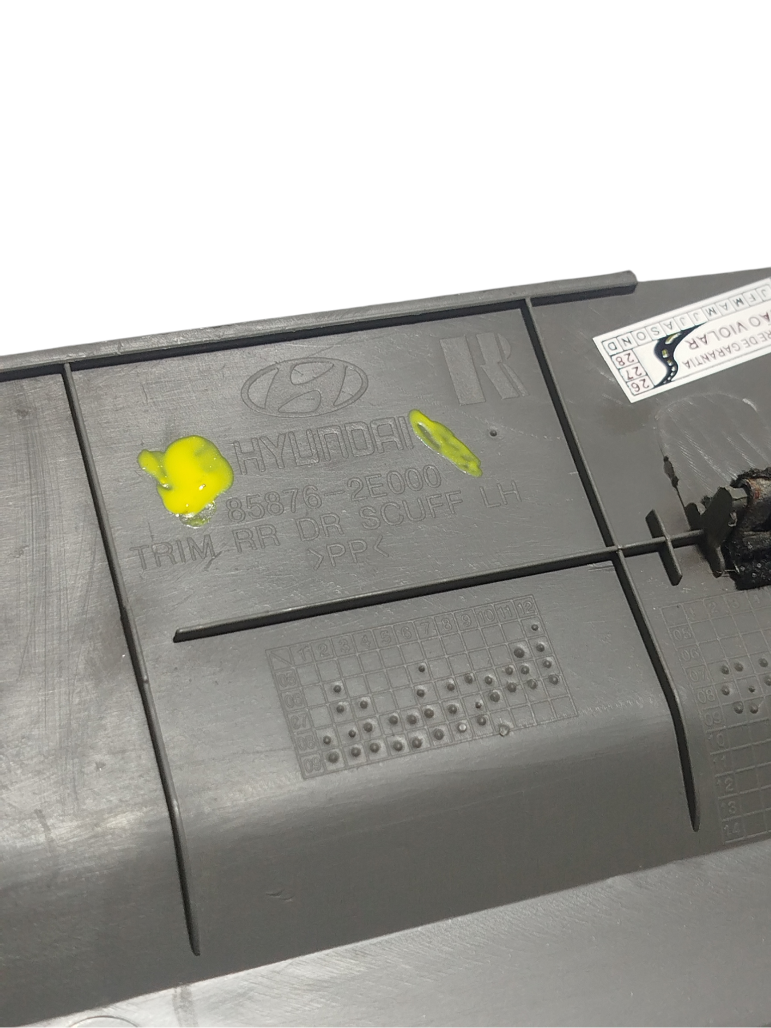 Acabamento Esq Porta Malas Hyundai Tucson 2013 858762e000