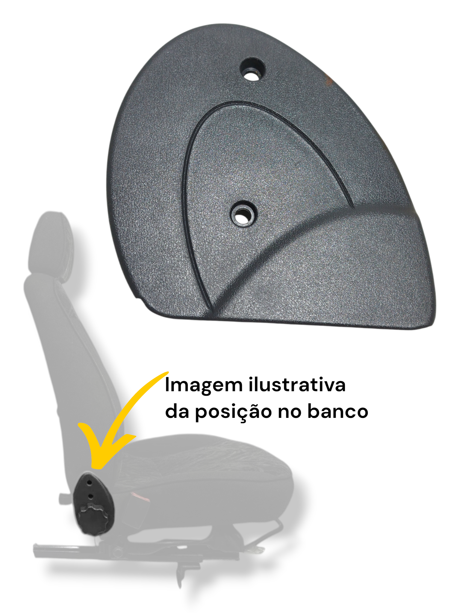 Acabamento Banco Motorista Lado Direito Fiat Palio Siena