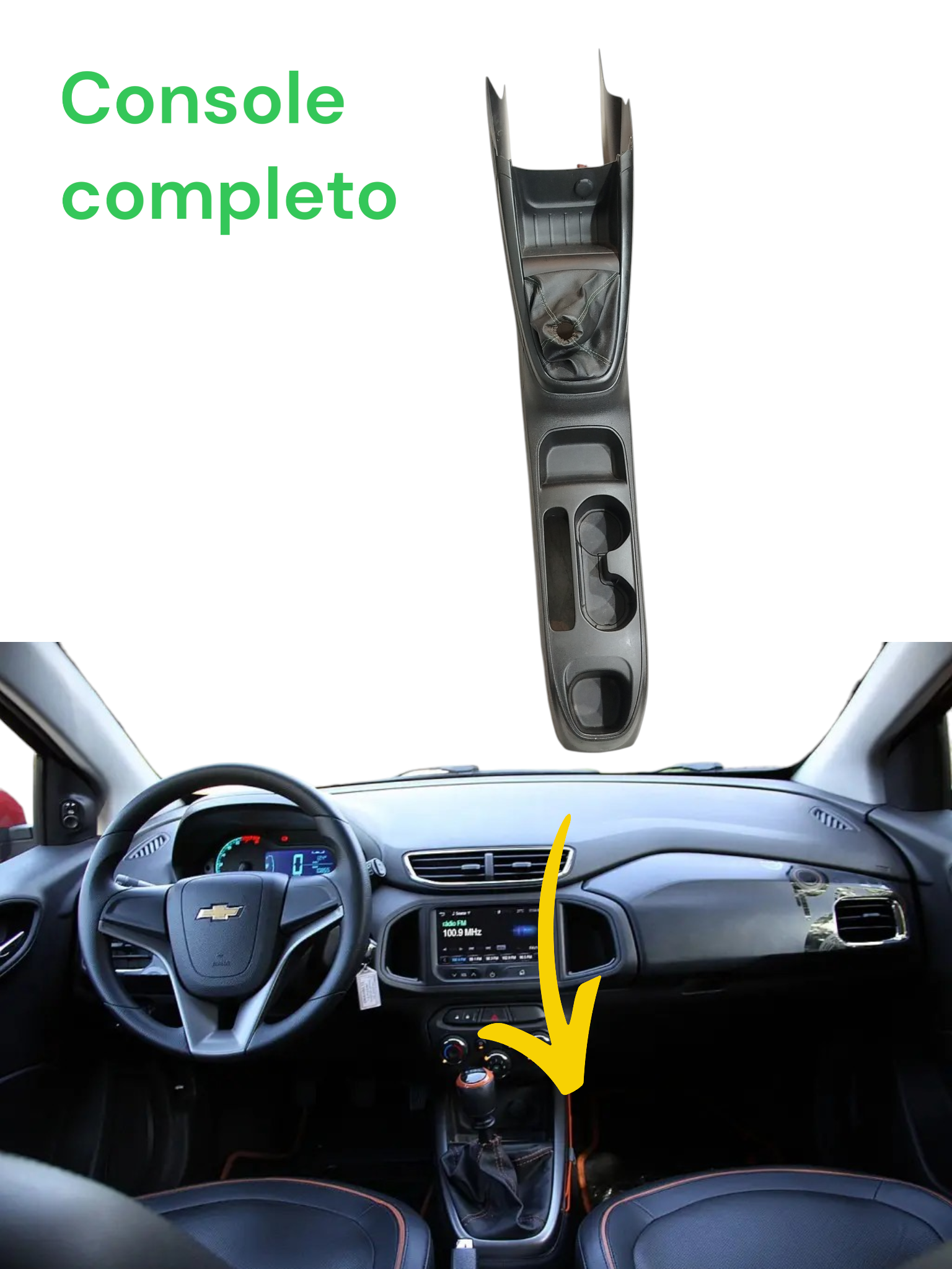 Console Central Completo Gm Onix 2015 Manual 52037585