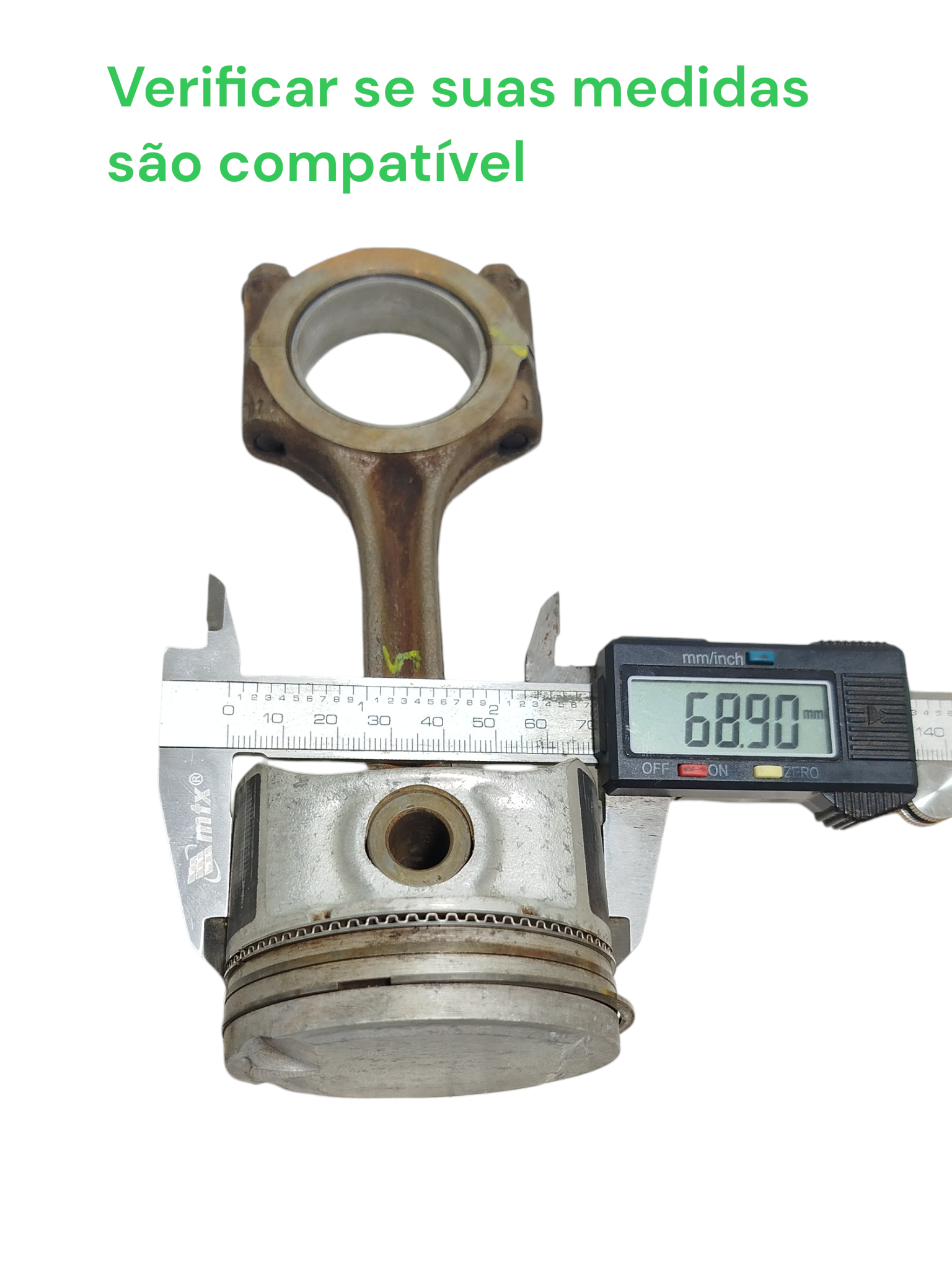 Pistão Biela Renault Clio 1.0 16v Gasolina C