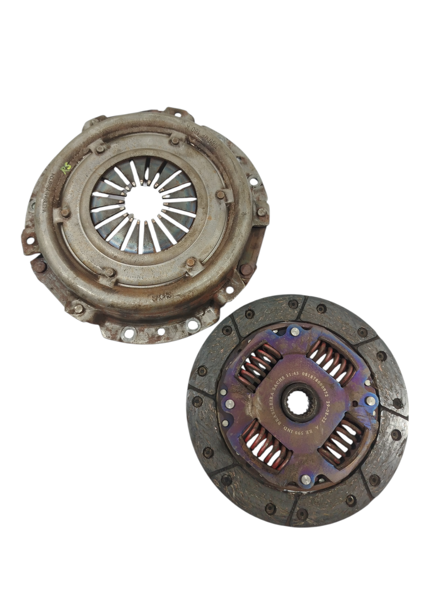 Disco Plator Embreagem Peugeot 206 1.0 2005