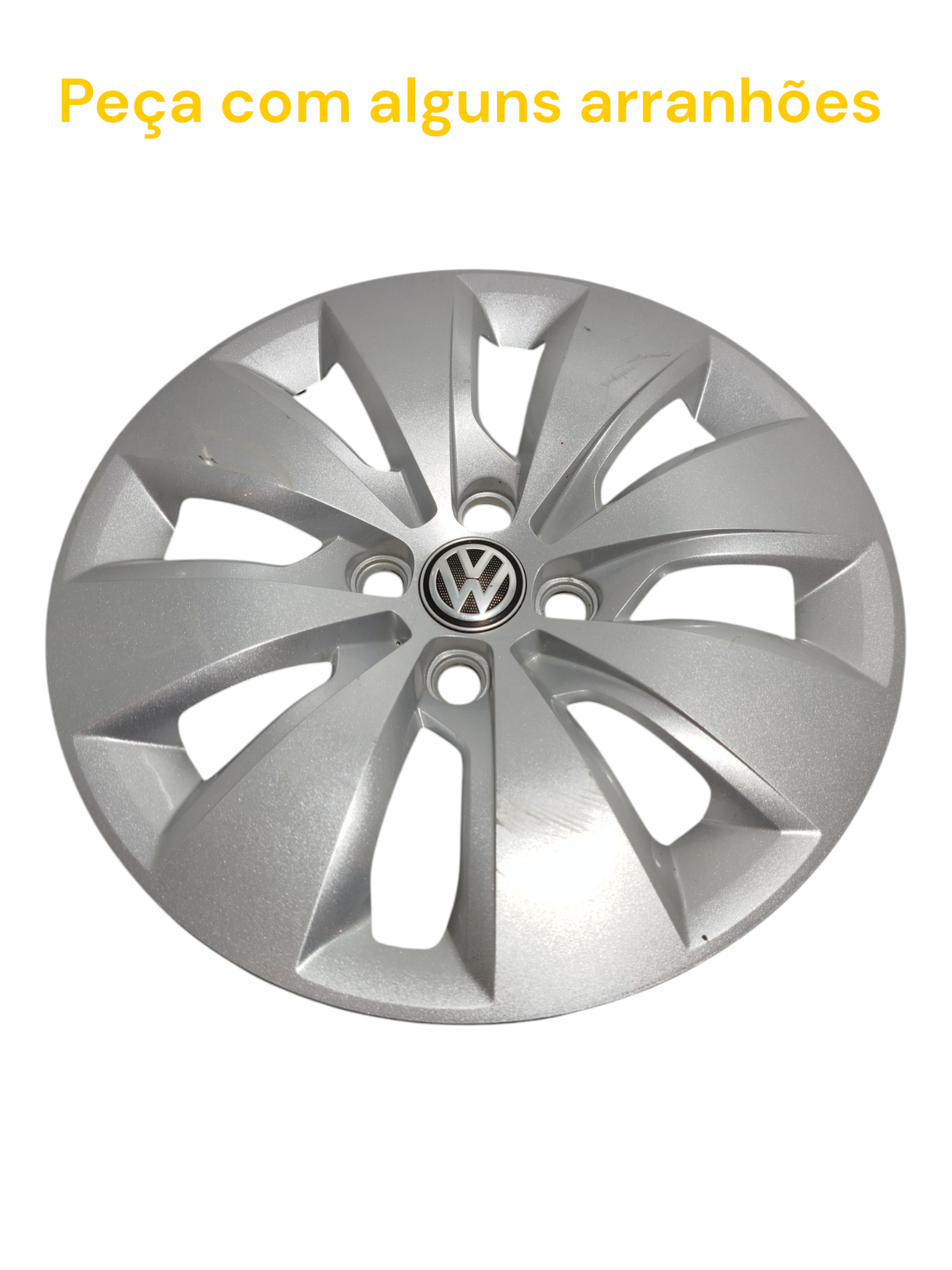 Calota Roda Aro 15 Vw Voyage Saveiro 2017 A 2022 5u7601147a Prata